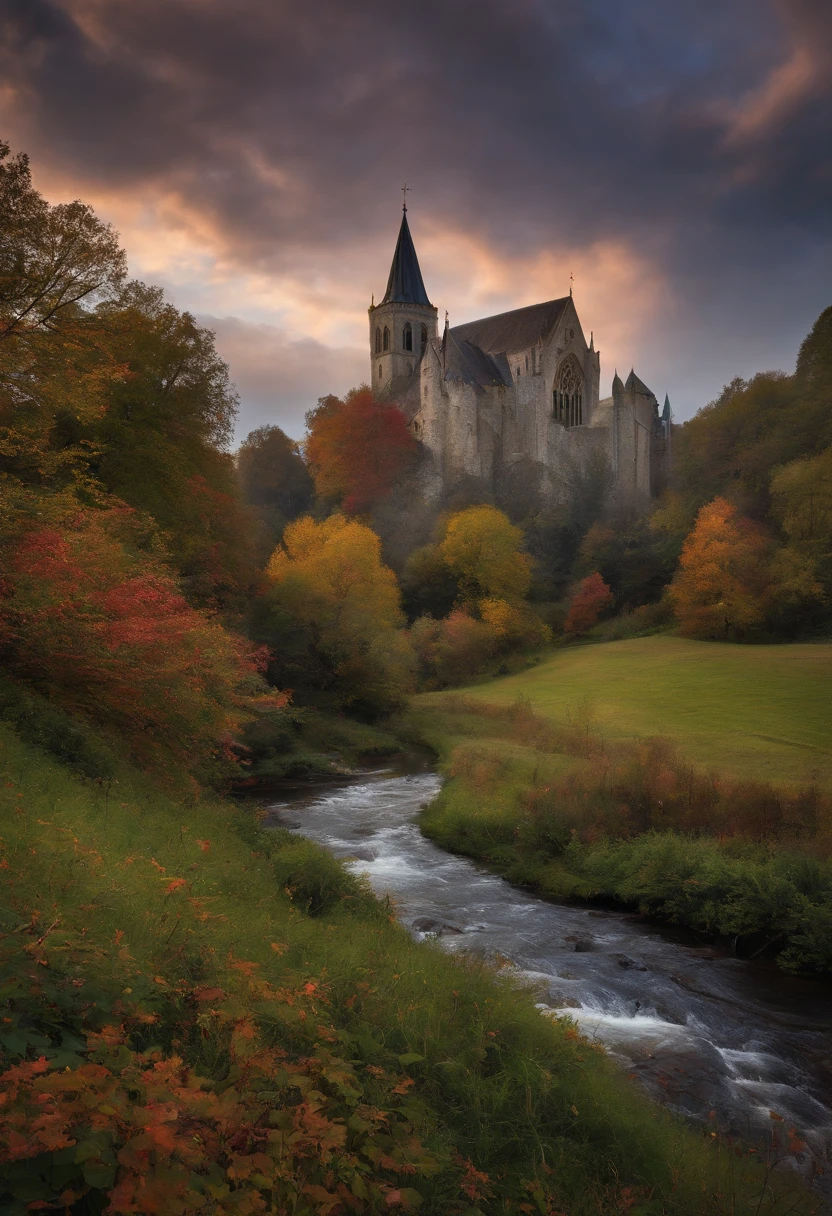 gothic, 14th century streamer