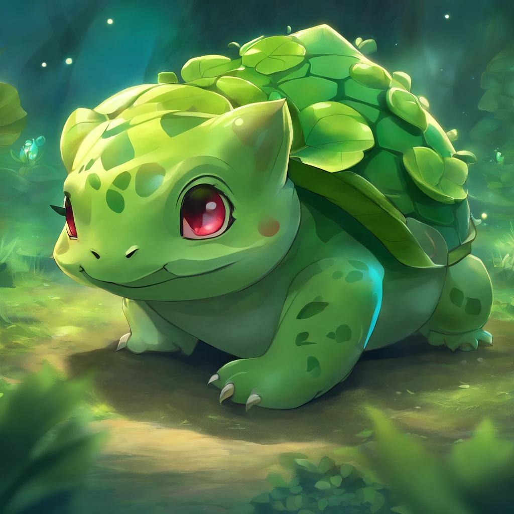 bulbasaur movie poster,Highest image quality,Cinematic texture,A masterpiece,tmasterpiece,