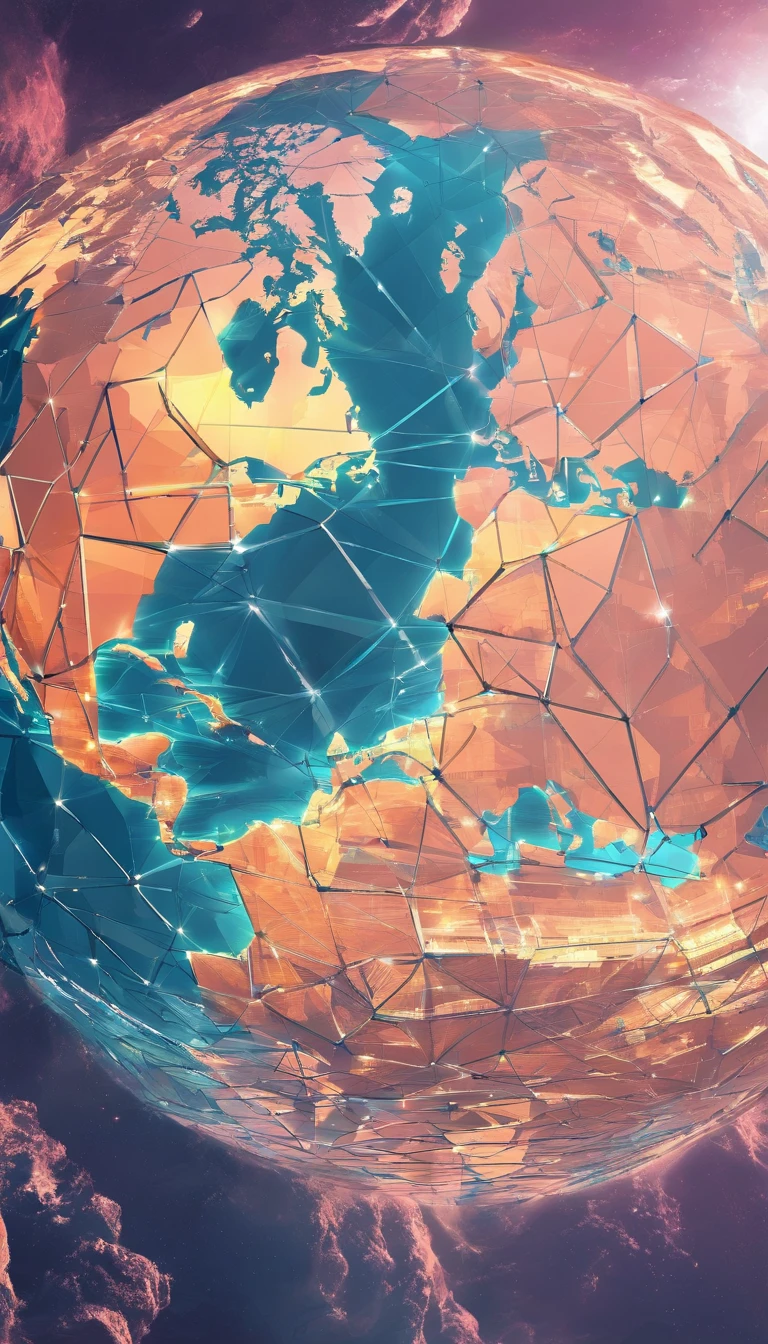 Earth trapped in polygons