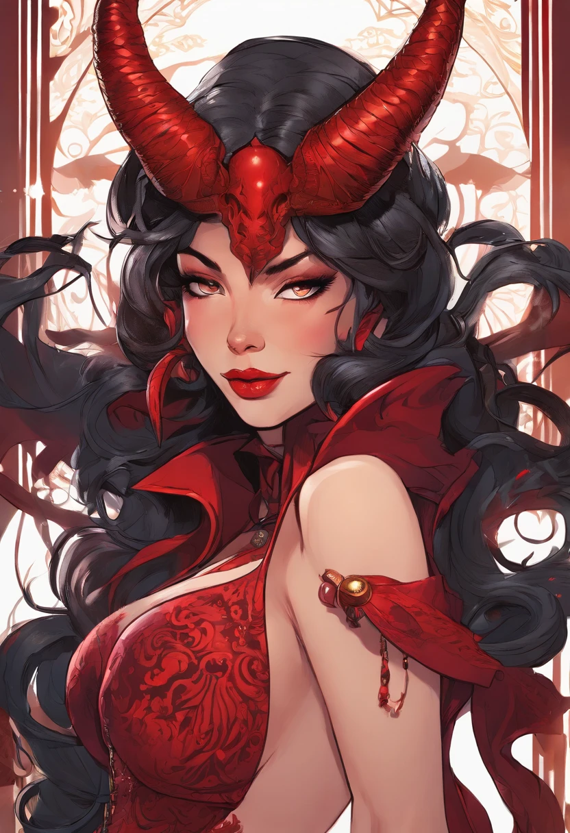 Demon anime girl Big ass