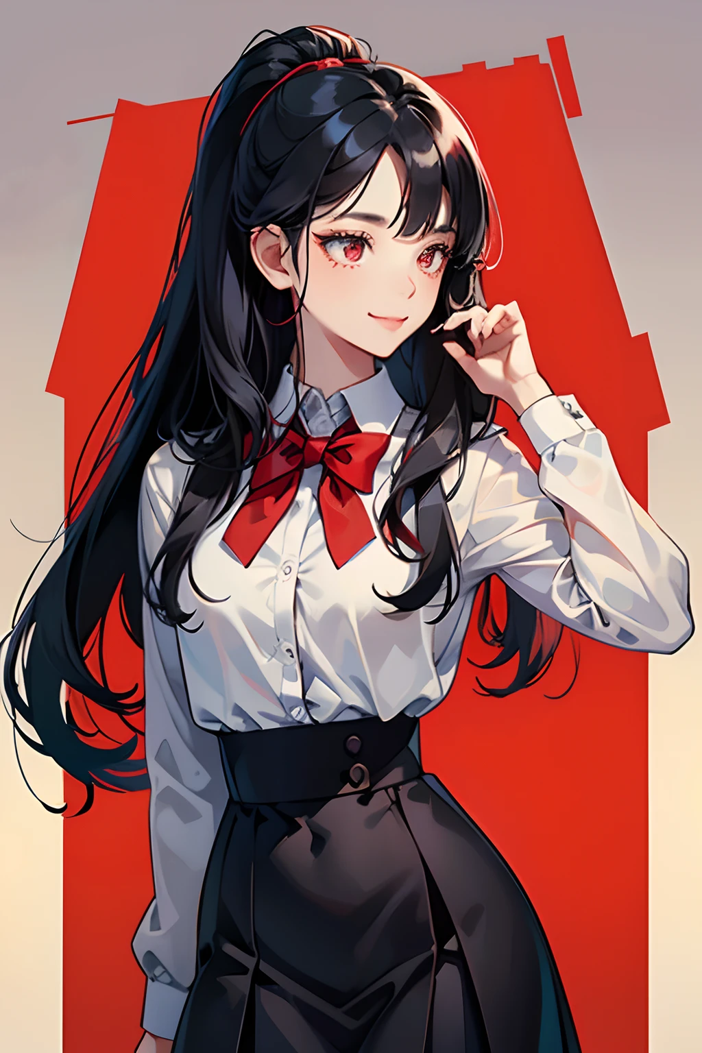 - girl
- age : - habi : smile
- black hair long hairstyle
- eye colors : Scarlett Red
- height : 169
- Bust : 89
- waist : 61
- hip : 88