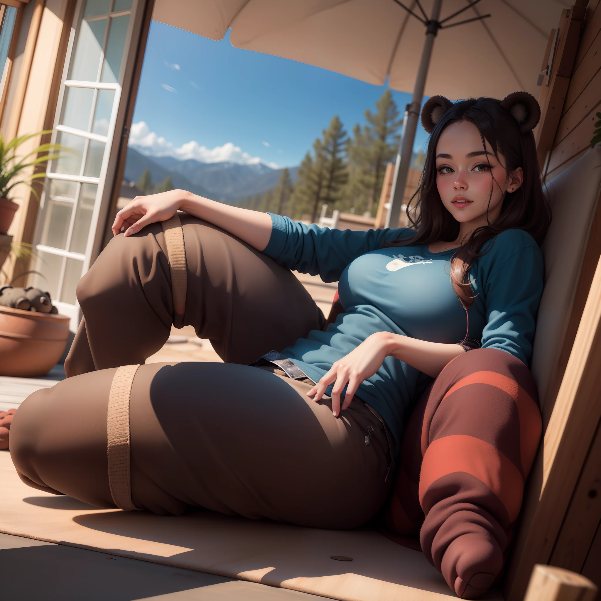 Big bear chilling