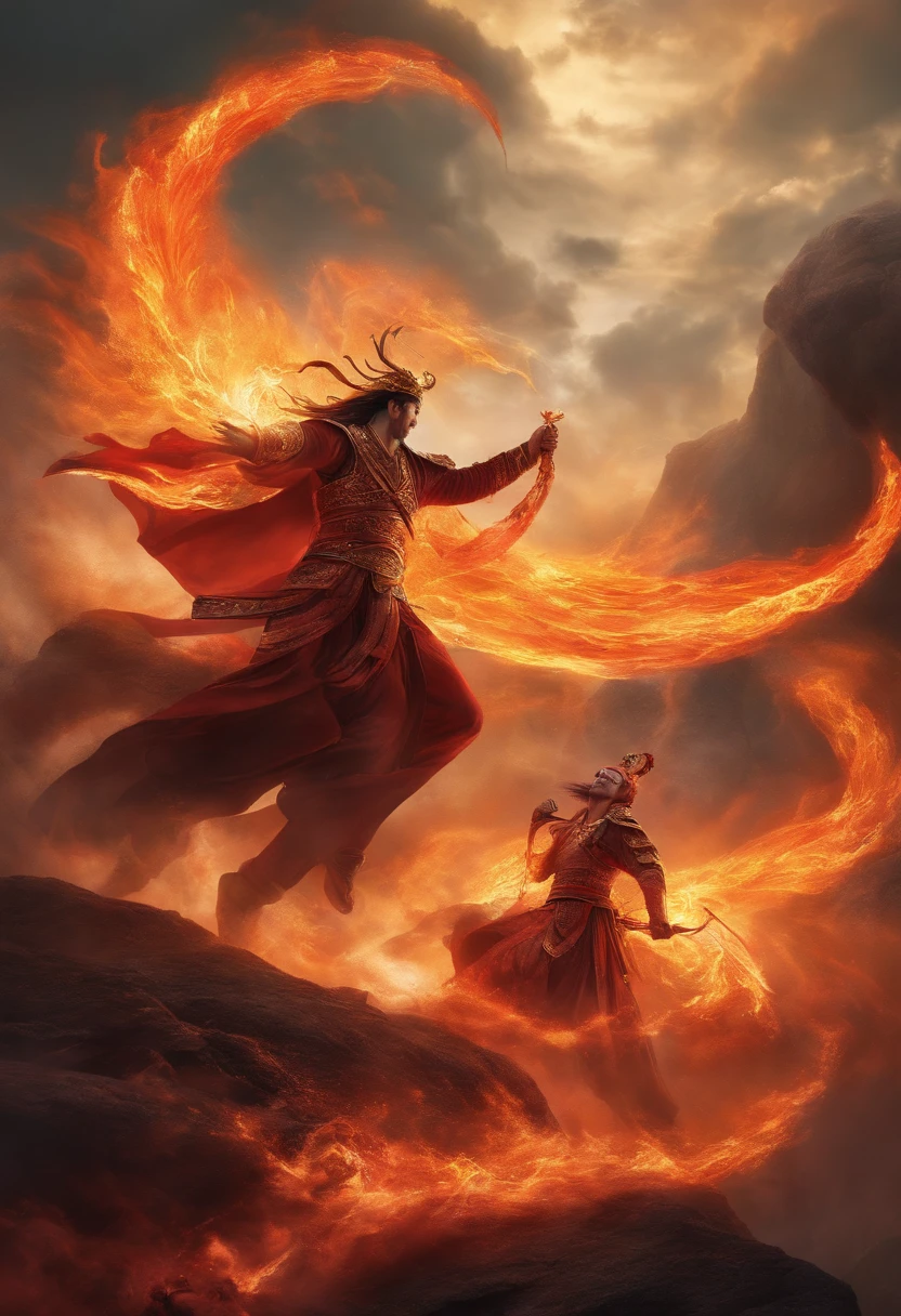 Perfect World Fire Ling'er vs. Desolate Heavenly Emperor Shi Hao