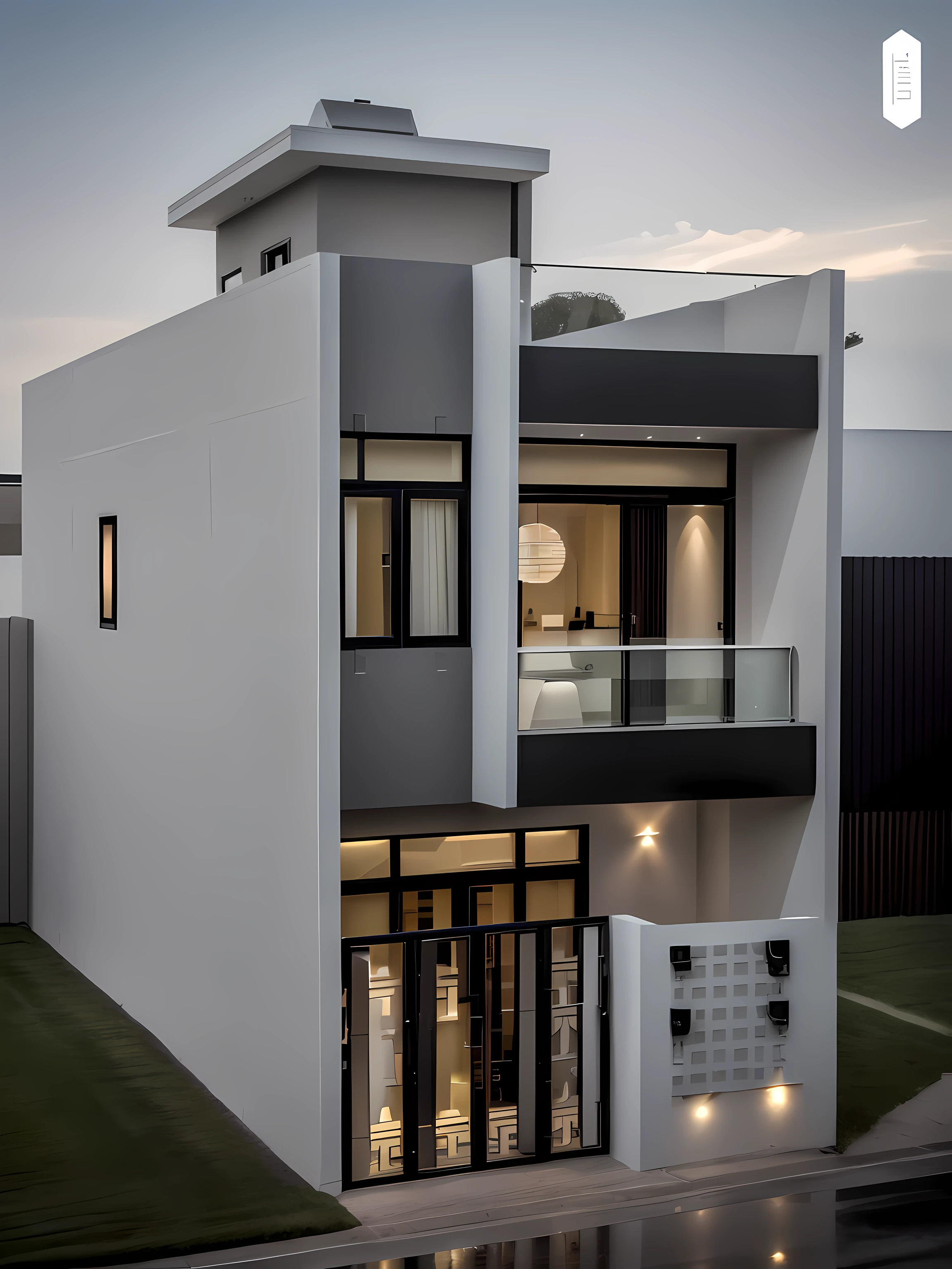 - (((1 mordenhouse with 1 big vertical wall:1.3))), front elevation of the house, look morden minimalist,(((1 road in front of the house:1.3))), the planter has many white chrysanthemums:1.2
- (RAW photo, real, best quality, masterpiece:1.2),(hyper realistic, photo-realistic:1.2), high quality,(((hyper detail:1.5))), archdaily, award winning design
- dynamic light:1.3, (dark light:1.2), perfect light,
- elegant and minimalist feel