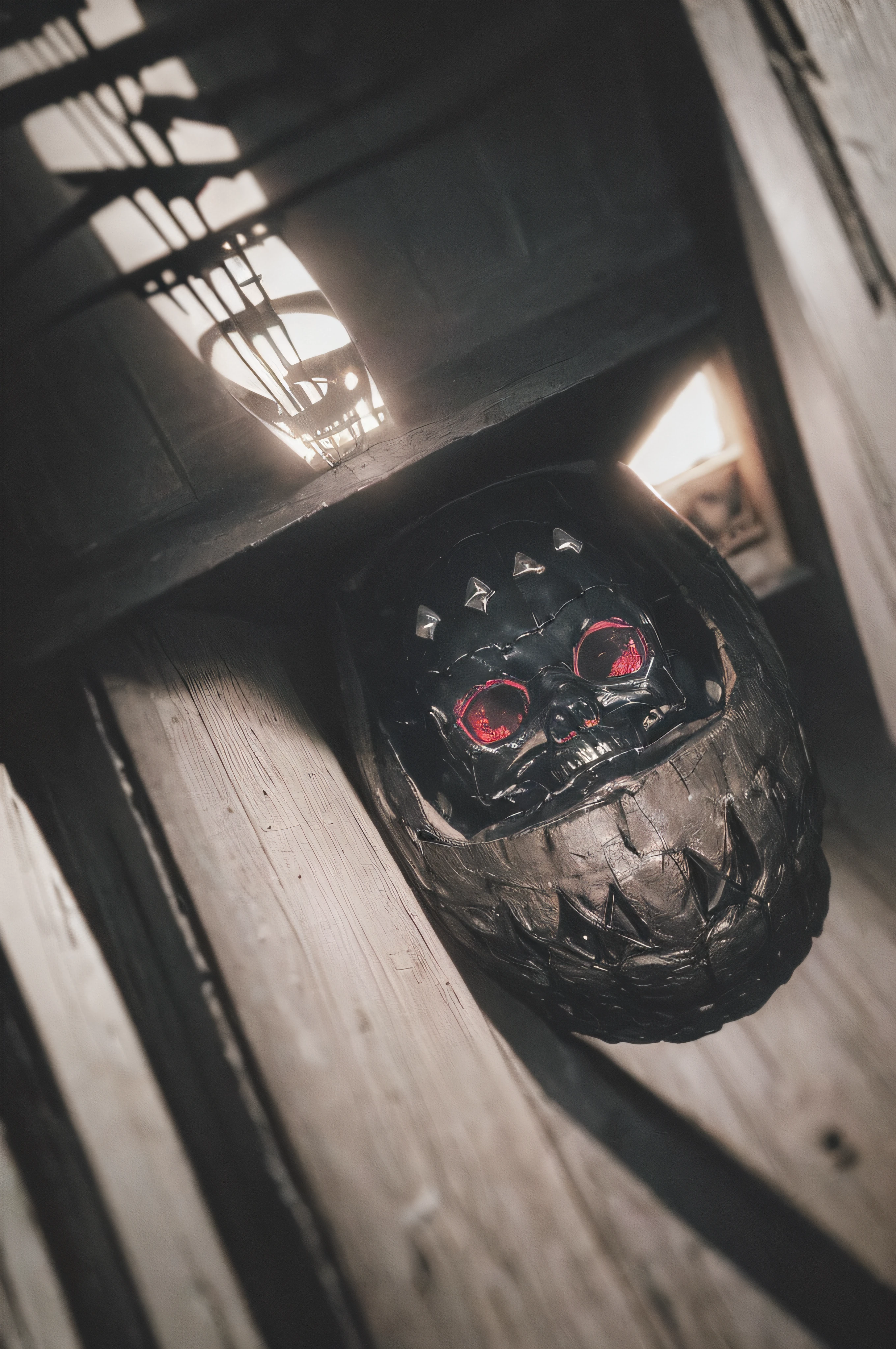 "(The best lighting, oscuro, dramatic),(feto calavera alien, Hellraiser, Cicatrices, , sexy, cerebro, sangre, una rata dentro de la cabeza, terror.),(ojos rojos, calaveras). morning light.