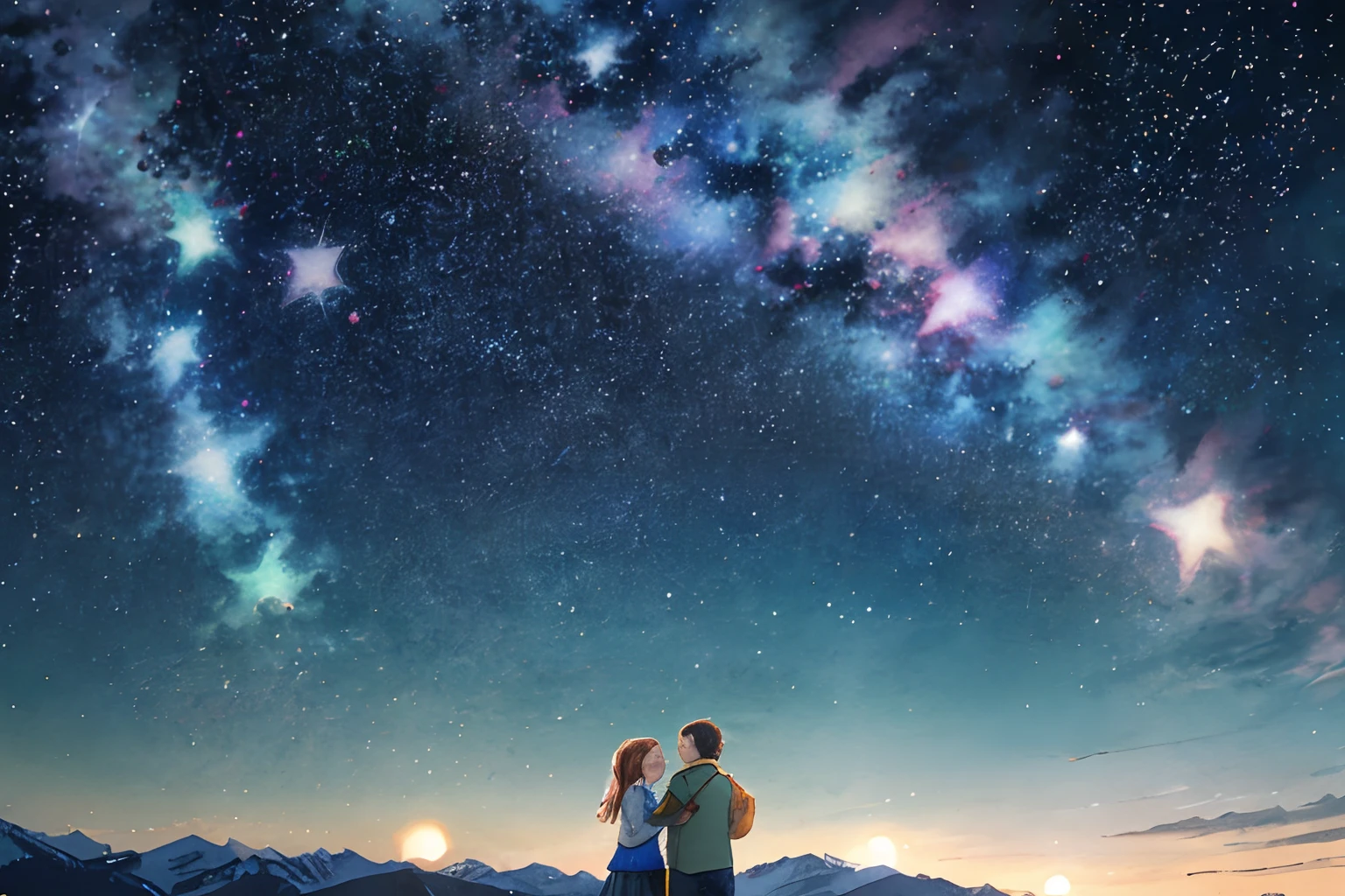 stars, kawaii
