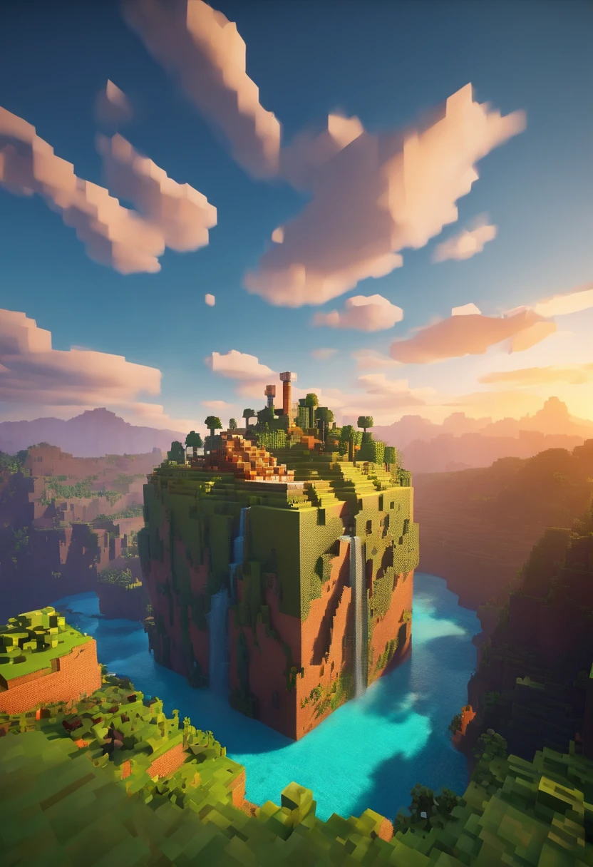 minecraft 3d arte mega steve
