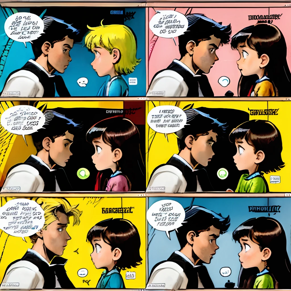Create 5 comic strips that shows conflicts between digital native(children today) and digital immigrants(parents) that were not mentioned in the book