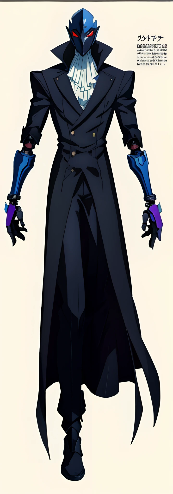 Concept art, 1person, Humanoid-robotic creature Persona4/5 style creature, androgynous slender humanoid figure with long, flowing silver hair and pale skin,
They are wearing a black cloak that billows around them like smoke, Robotic stylized mask,
Carrying in its hand a hourglass filled with swirling miraculous sand, (Masterpiece), ultimate HD, 8K Ultra-HD, robotic-demonic combined style, Persona style, Persona demon creature, SMT creature, Video Game Concept Art