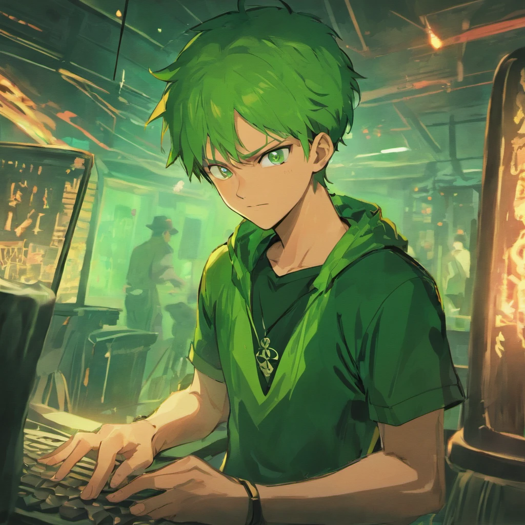 Roronoa Zoro from One Piece, but in the cyber security realm, he's a hacker on a ship.