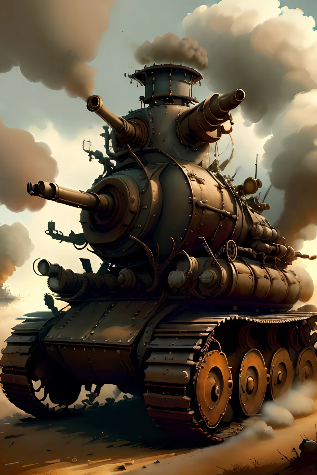 steampunkAi。Main Battle Tank。