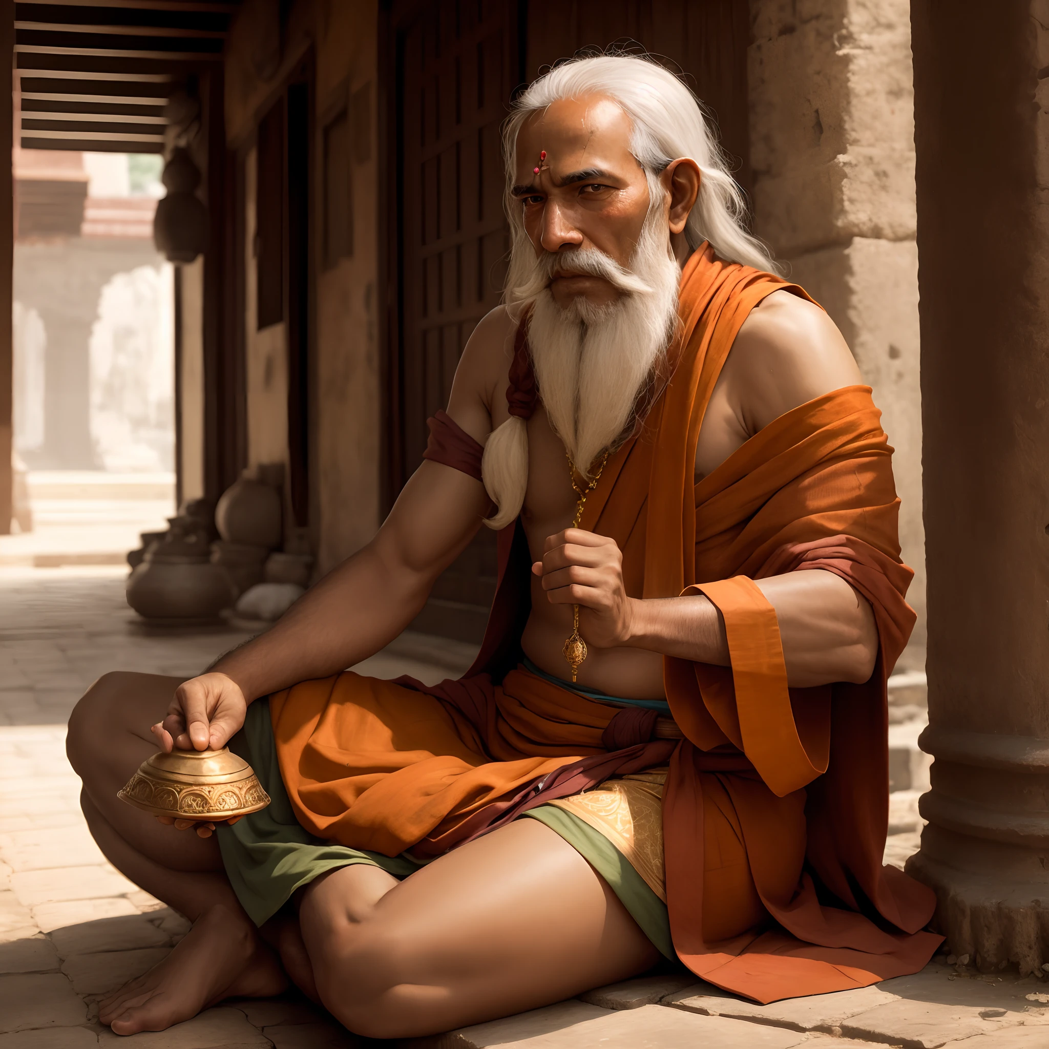 brahman；ascetic monk；India