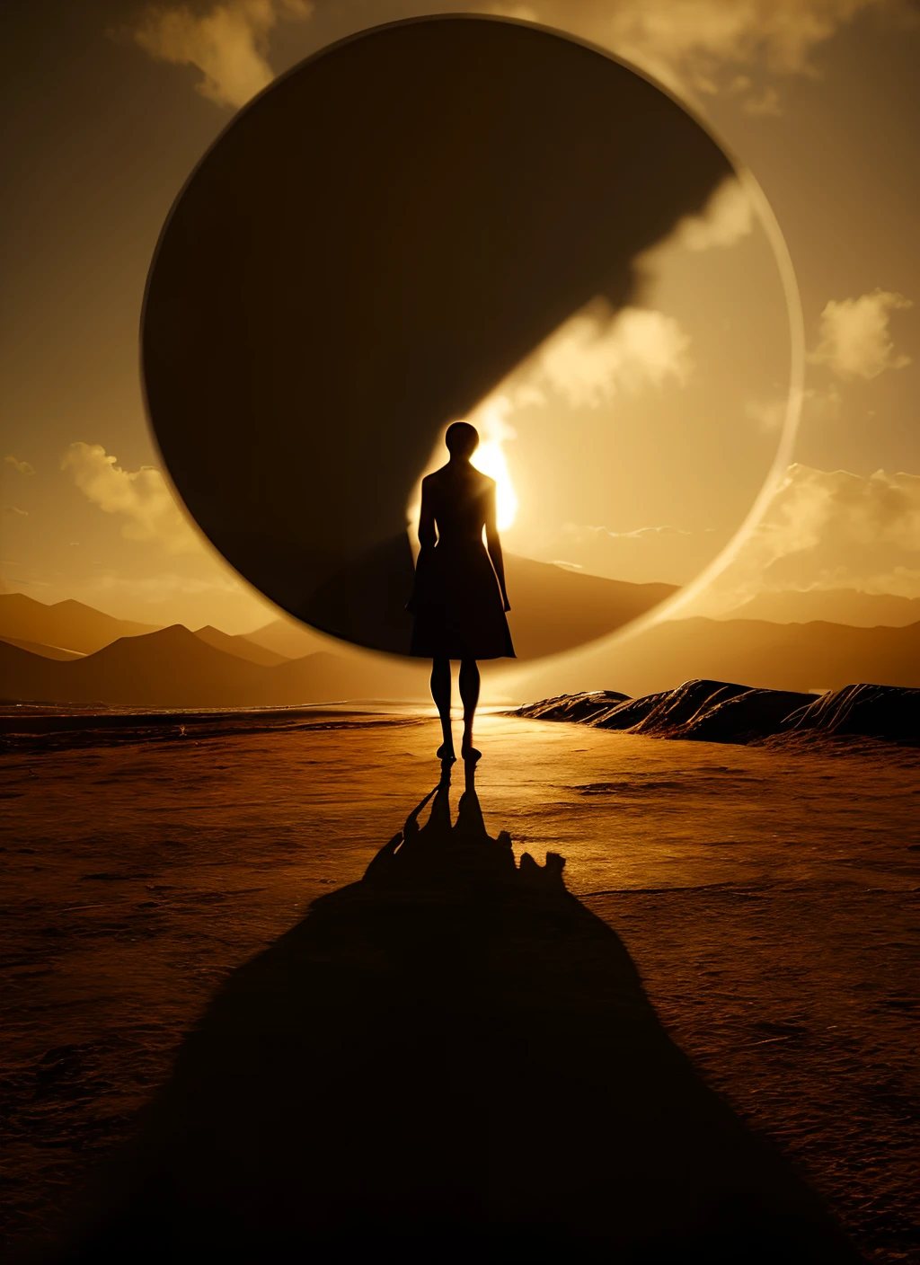 Shadow of silence; realistic