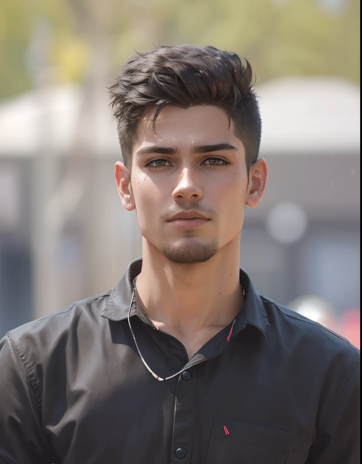 Change background cyber punk realistic handsome boy, realistic face,,ultra realistic