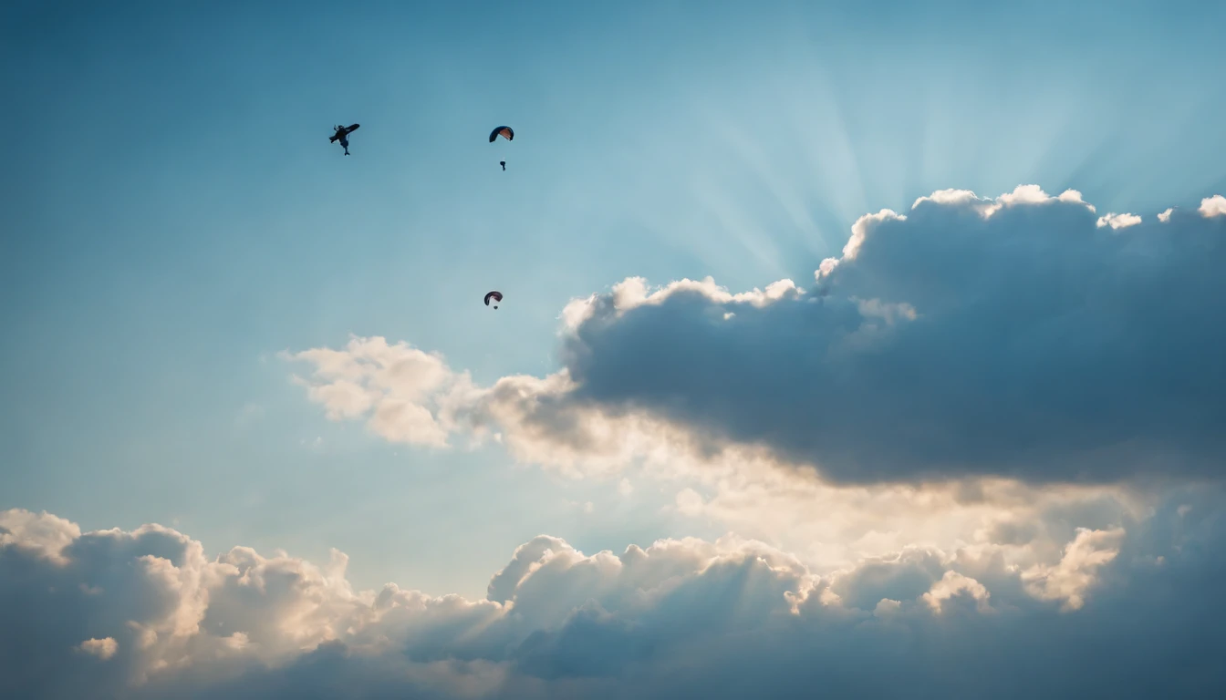 The sky is for flying,It's not for looking up,Believe in the possibilities