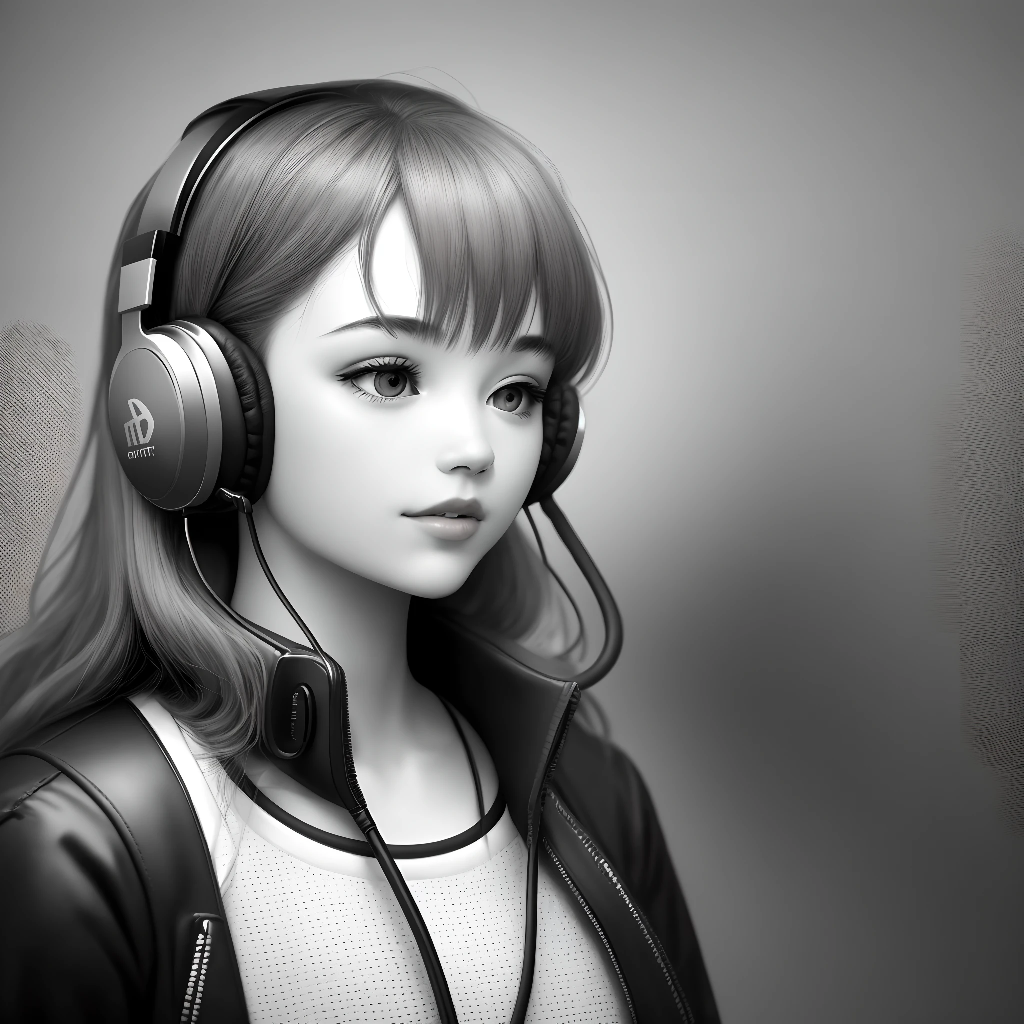 Halftone Effect on Headphone