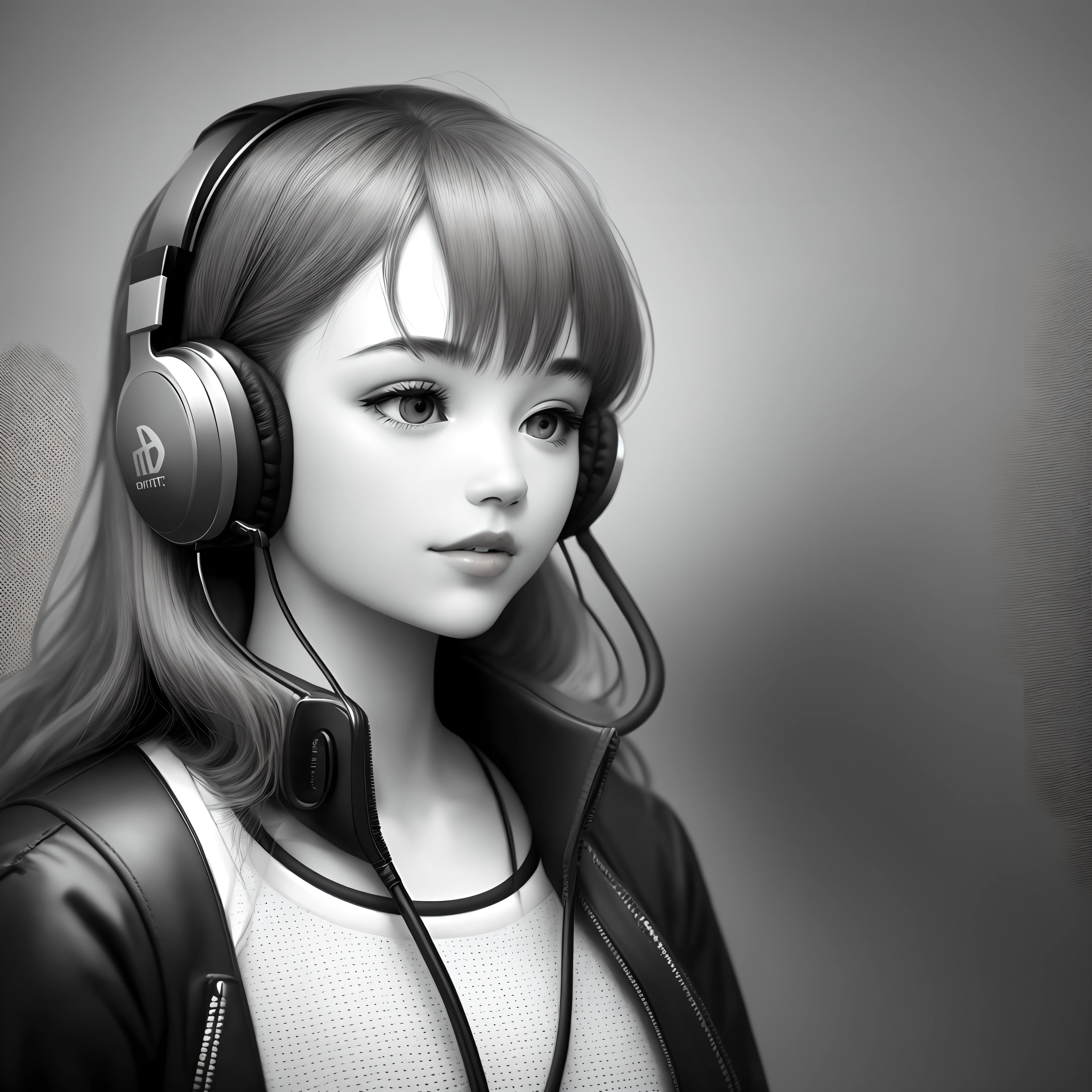 Halftone Effect on Headphone