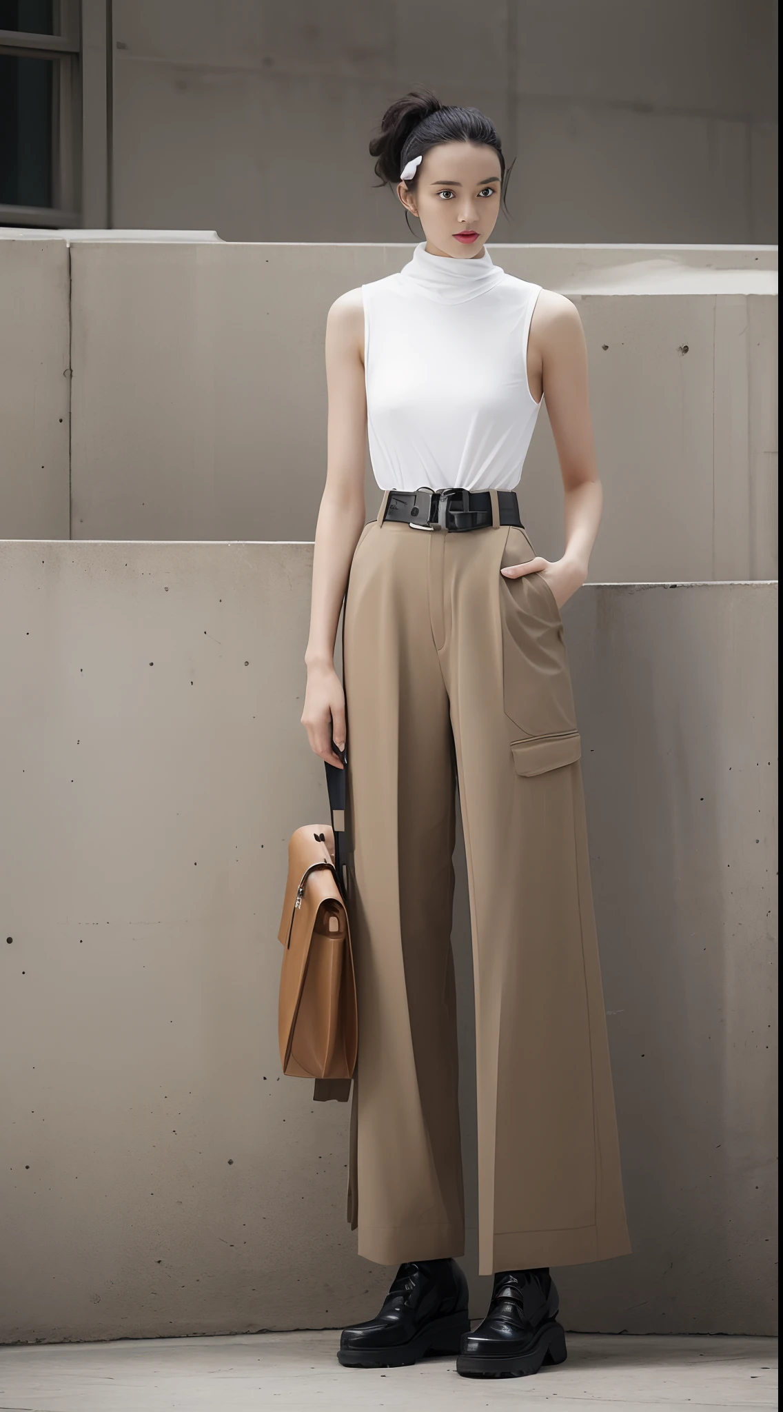 * Bold skin cutouts: Complex and constructive cut-out items。Twisted designs and combinations of different materials、Ultra-thin lace tops, etc.、Innate details accelerate fashionability。
* Evolutionary Cargo Pants: newyork、Cargo pants that appeared in large numbers at Copenhagen Fashion Week。Belts and pockets、Clean silhouette、Glossy materials, etc.、Sublimate utility items into a modern way with a "quirk" arrangement。