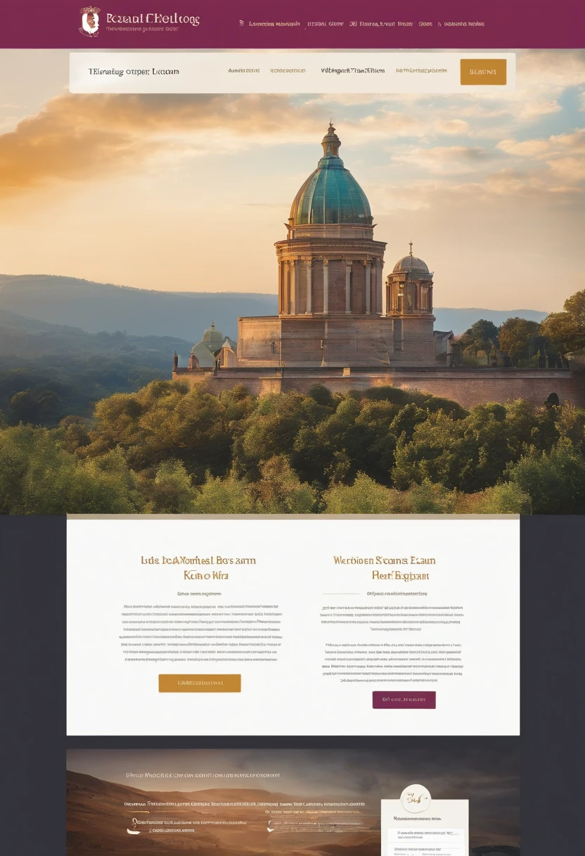 Website design for exam preparation students