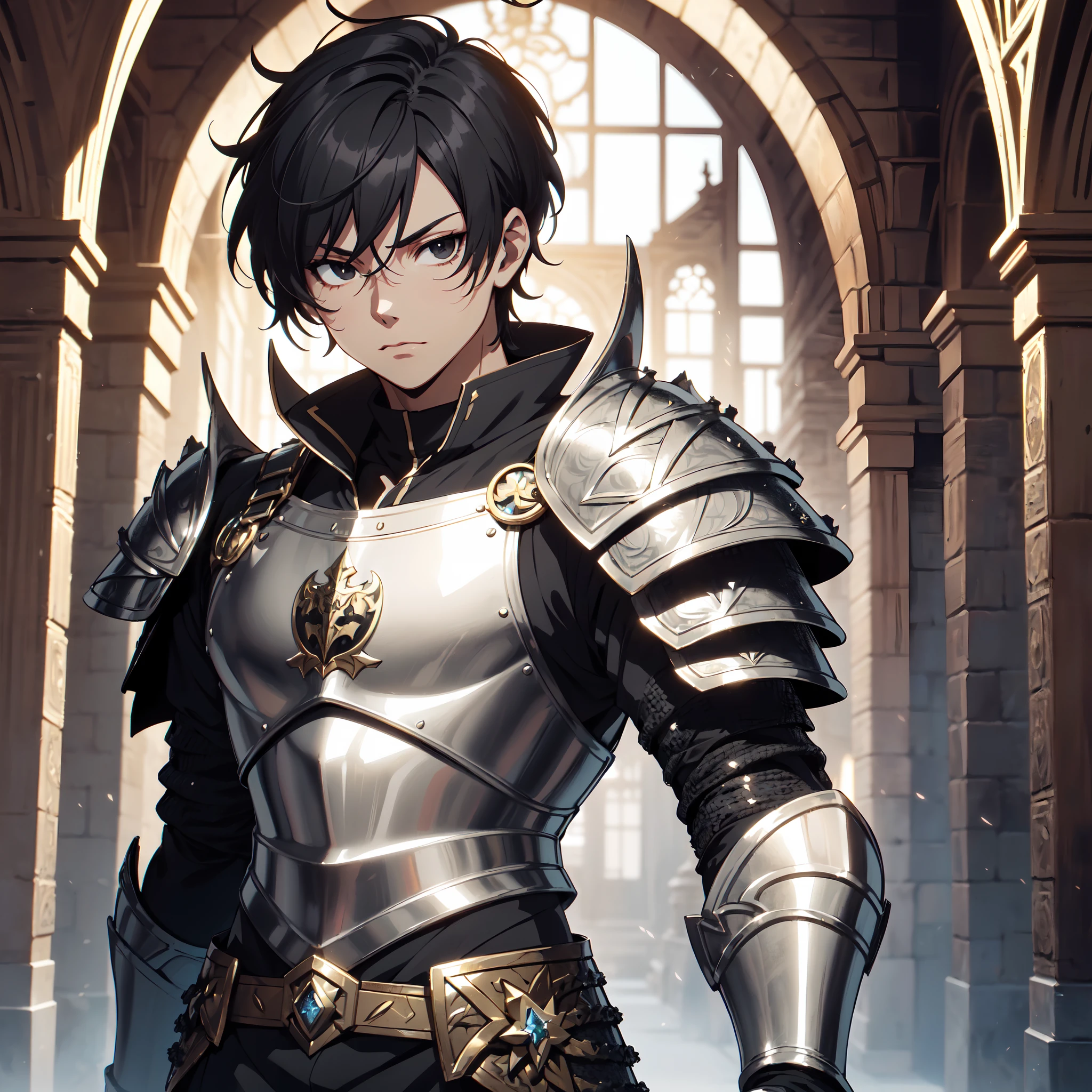 128K Ultra High Definition,
128K Ultra High Quality,
128K Ultra High Resolution,
Best Definition,
Best Quality,
Best Resolution,
Perfectly Detailed,
Perfectly Designed,
Extremely Detailed,
Extremely Designed,
Hyper Detailed,
Hyper Definition,
Hyper Quality,
Hyper Resolution,
Masterpiece,
(((Anime))),
Body Shot,
(((Boy))),
Handsome,
Muscular Body,
(((Black Short Hair))),
(((Black Eyes))),
(((Hyper Detailed & Perfectly Designed Armor Plates))),
(((Hyper Detailed & Perfectly Designed Engraving Jeweled Baron Armor))),
(((Inside Of Medieval Royal Palace Background Scenery))),