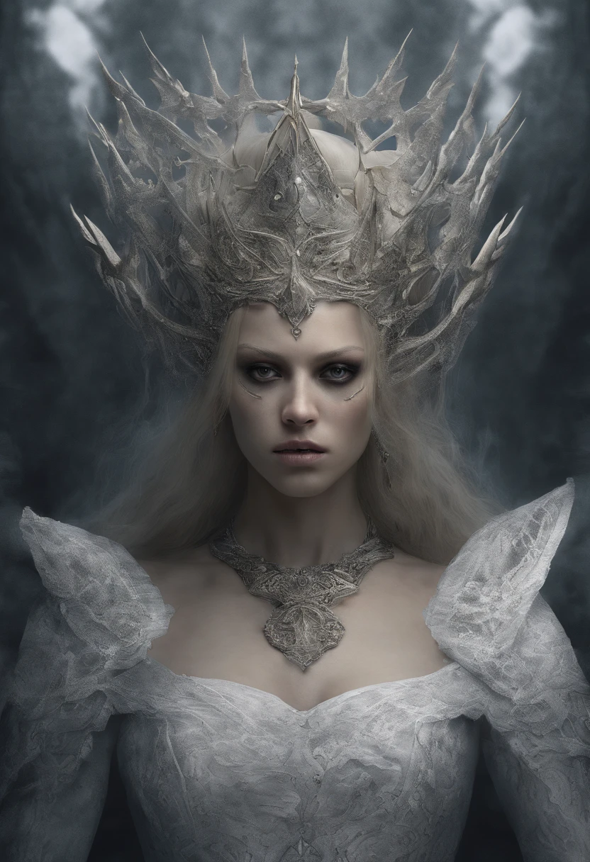 Close-up of a woman with a TIA on her head, princesse aux cheveux blonds, Guviz-style artwork, Ross Tran 8 K, a beautiful fantasy empress, 8k high quality detailed art, portrait of an elf queen, 4k highly detailed digital art, Beautiful and elegant inspired by the Norse goddess Freyja, Portrait de princesse, Portrait of the Queen of Light
