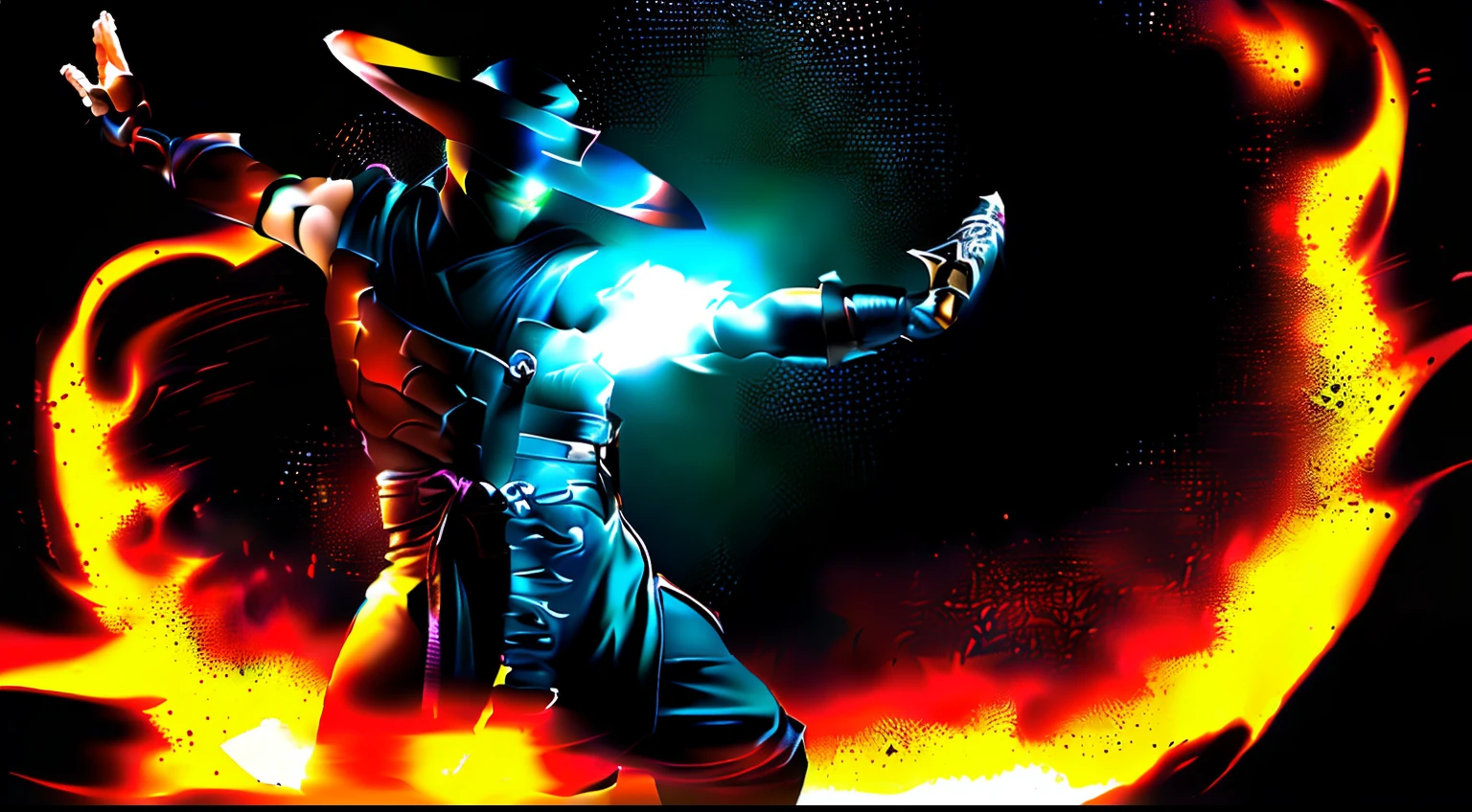 Man in black suit with a frisbee in his hand, Personagem de Mortal Kombat, MK Ninja, em mortal kombat, Estilo de Mortal Kombat, inspirado em Fan Kuan, detailed bushido form smoke, inspirado em Ma Shi, Mortal Kombat 11, postura de luta, elegant cinematic pose, empunhando kunai, personagem de jogo de luta, inspirado em Shen Quan