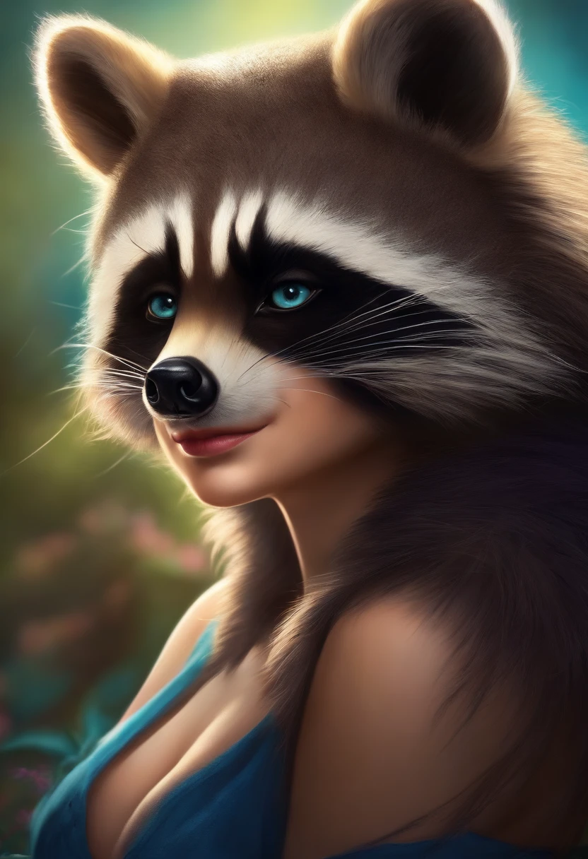 Ursa Panda sensual , showing her female charm