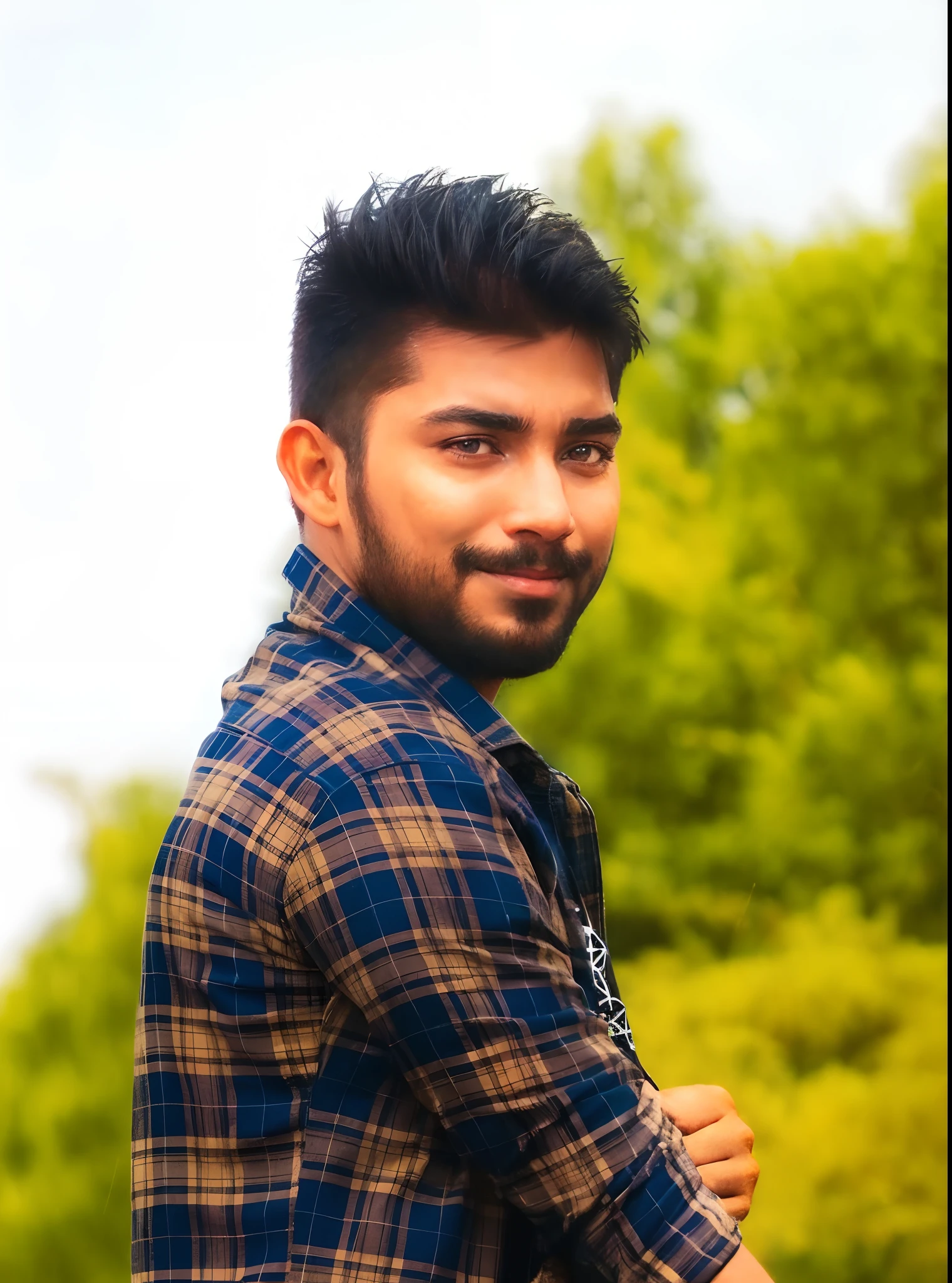 Realistic face and art ,change background ,ultra face Glowing