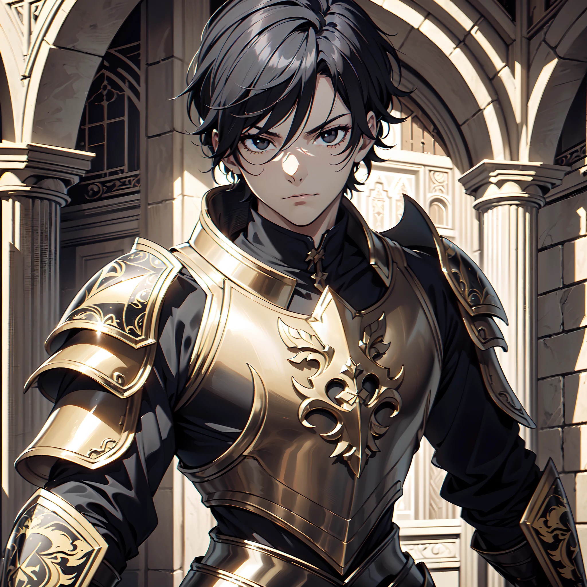 128K Ultra High Definition,
128K Ultra High Quality,
128K Ultra High Resolution,
Best Definition,
Best Quality,
Best Resolution,
Perfectly Detailed,
Perfectly Designed,
Extremely Detailed,
Extremely Designed,
Hyper Detailed,
Hyper Definition,
Hyper Quality,
Hyper Resolution,
Masterpiece,
(((Anime))),
Body Shot,
(((Boy))),
Handsome,
Muscular Body,
(((Black Short Hair))),
(((Black Eyes))),
(((Hyper Detailed & Perfectly Designed Bronze Armor Plates))),
(((Hyper Detailed & Perfectly Designed Engraving Jeweled Baron Armor))),
(((Inside Of Medieval Royal Palace Background Scenery))),