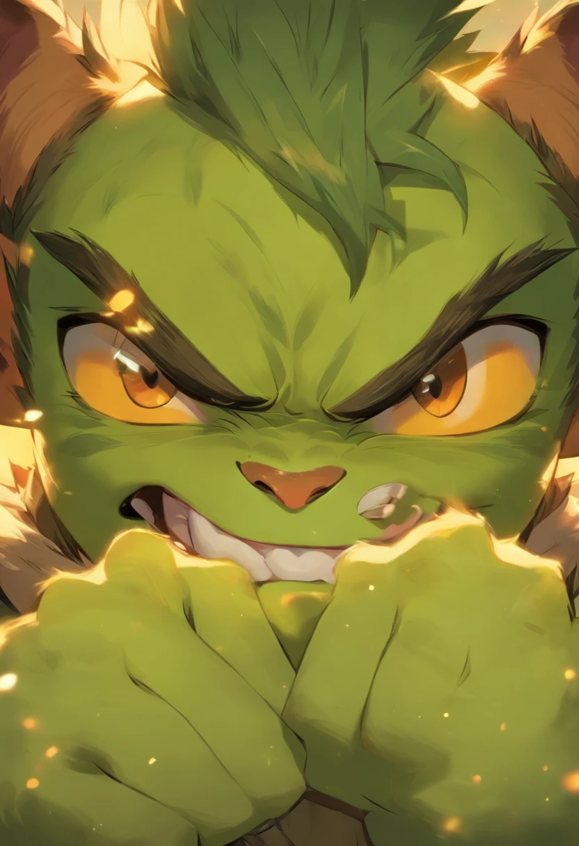 Shota,cat ear,half-orc,clawed paws,Furry,younge boy,adolable,sprout,(The furry feeling of animal ears)