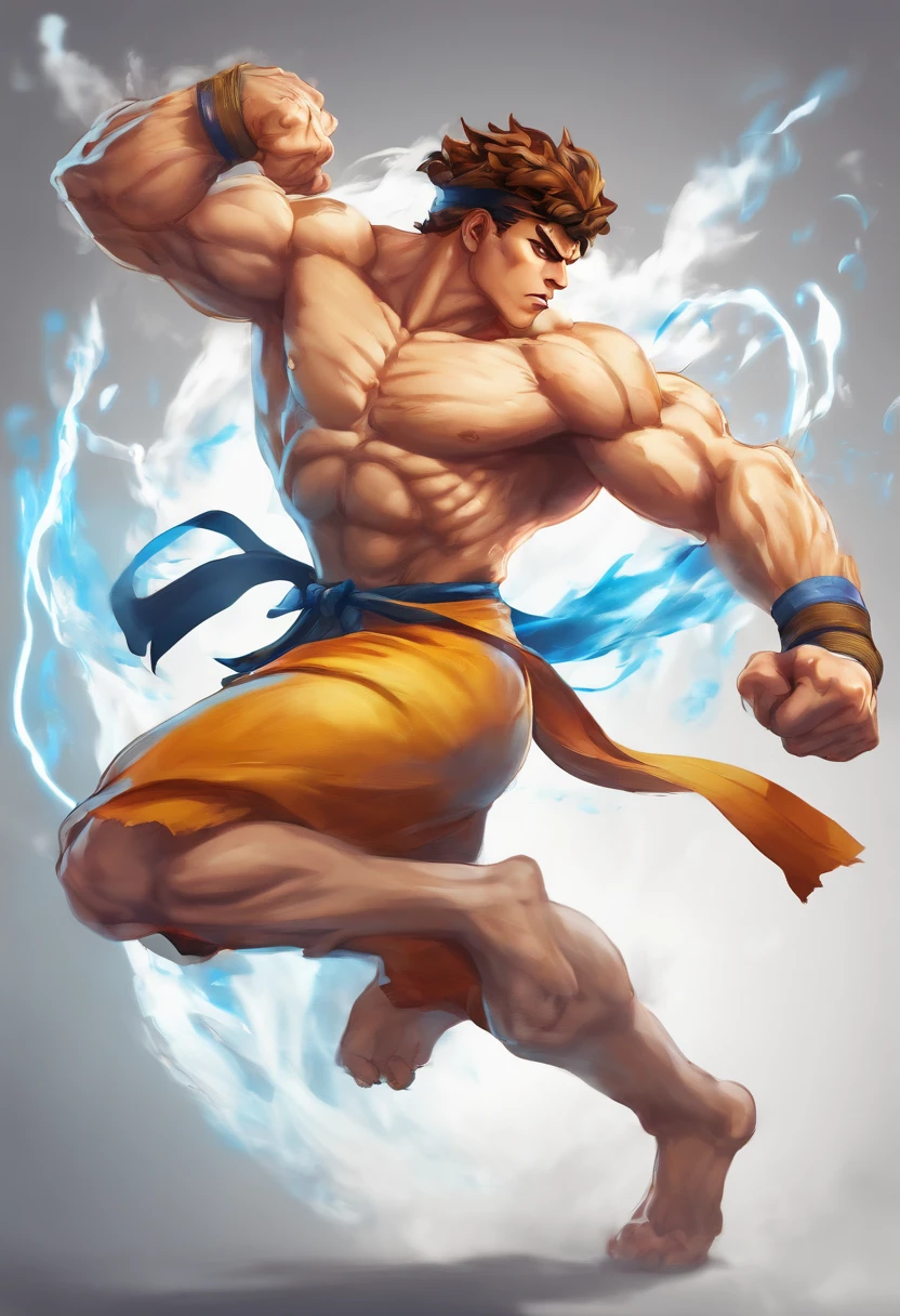 (high quality,photorealistic), hermes greek god ,full body, running pose