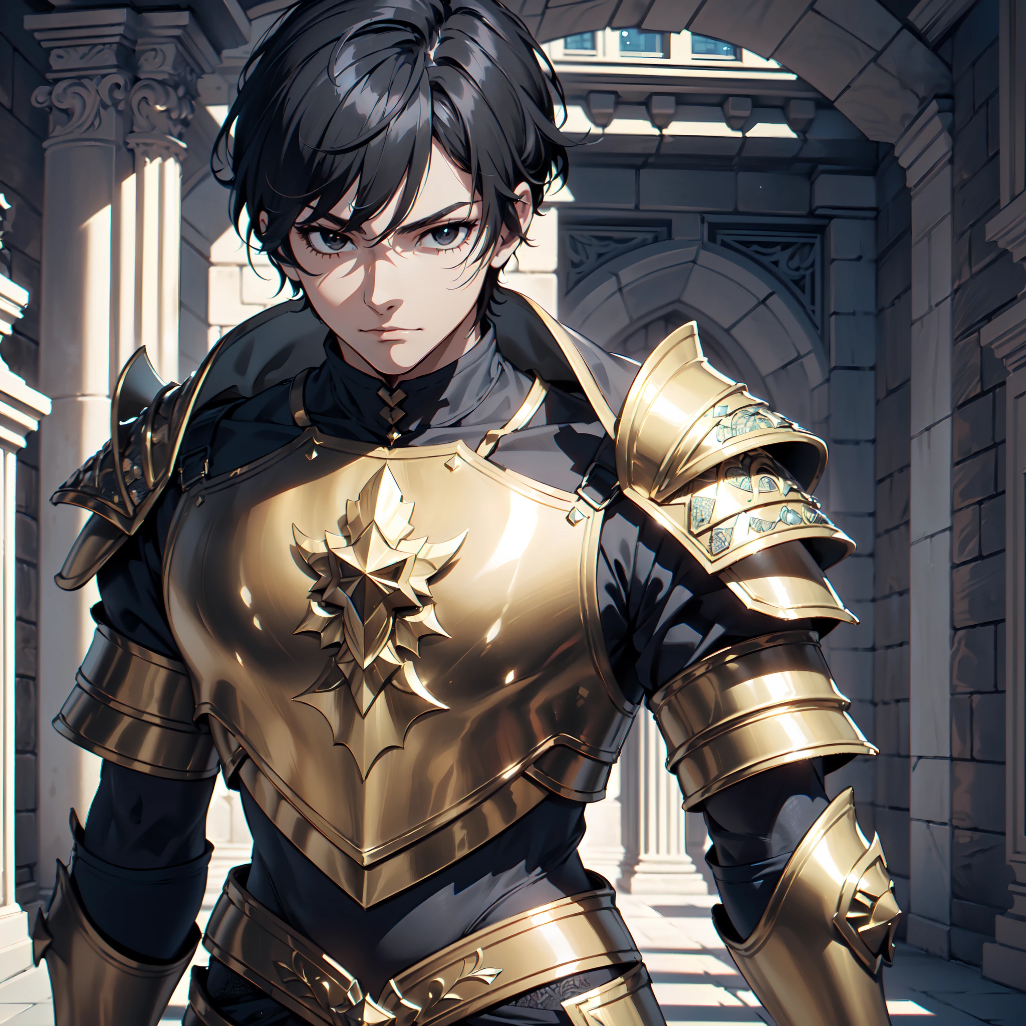 128K Ultra High Definition,
128K Ultra High Quality,
128K Ultra High Resolution,
Best Definition,
Best Quality,
Best Resolution,
Perfectly Detailed,
Perfectly Designed,
Extremely Detailed,
Extremely Designed,
Hyper Detailed,
Hyper Definition,
Hyper Quality,
Hyper Resolution,
Masterpiece,
(((Anime))),
Body Shot,
(((Boy))),
Handsome,
Muscular Body,
(((Black Short Hair))),
(((Black Eyes))),
(((Hyper Detailed & Perfectly Designed Bronze Armor Plates))),
(((Hyper Detailed & Perfectly Designed Engraving Jeweled Baron Armor))),
(((Inside Of Medieval Royal Palace Background Scenery))),