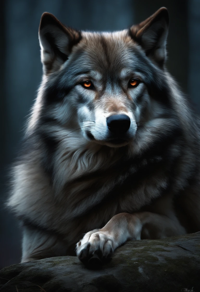 Dark, wolfs