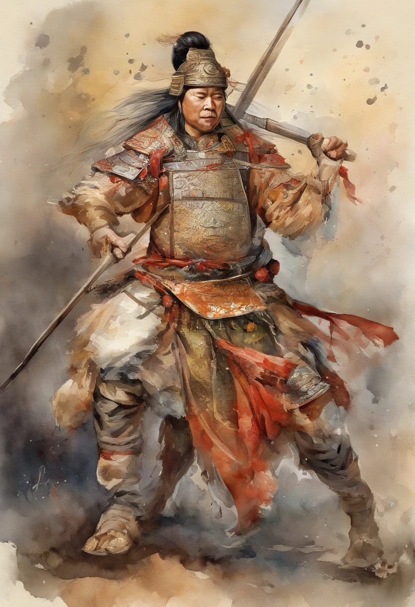 three kingdom,A meticulous face,Clear face,Full body like,Shogun,Card background、对称,High picture quality,tmasterpiece,best qualtiy,超高分辨率