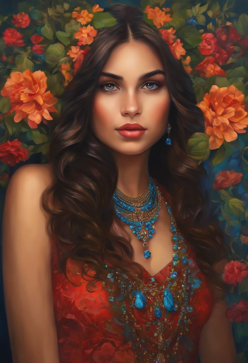  young girl art,