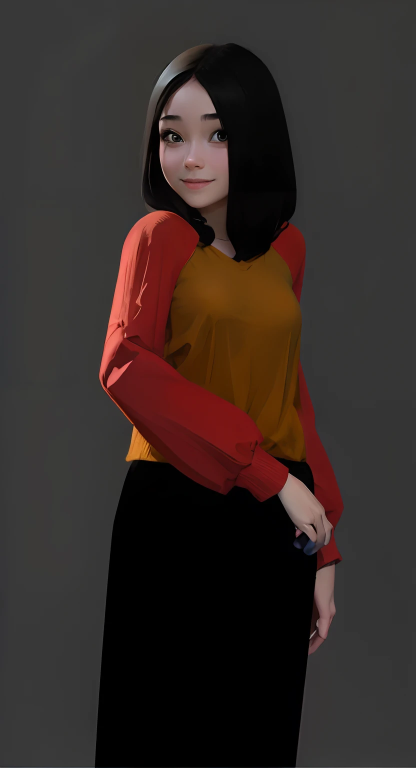 a cute girl, cute smile, realistic, super detail, 8k