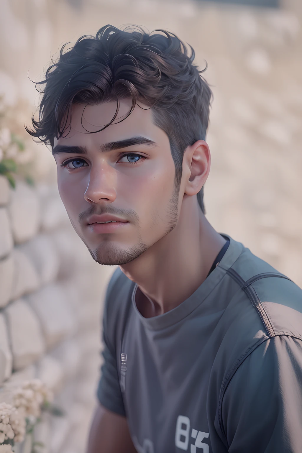 Change background,  realistic  face,  8k,  cute boy