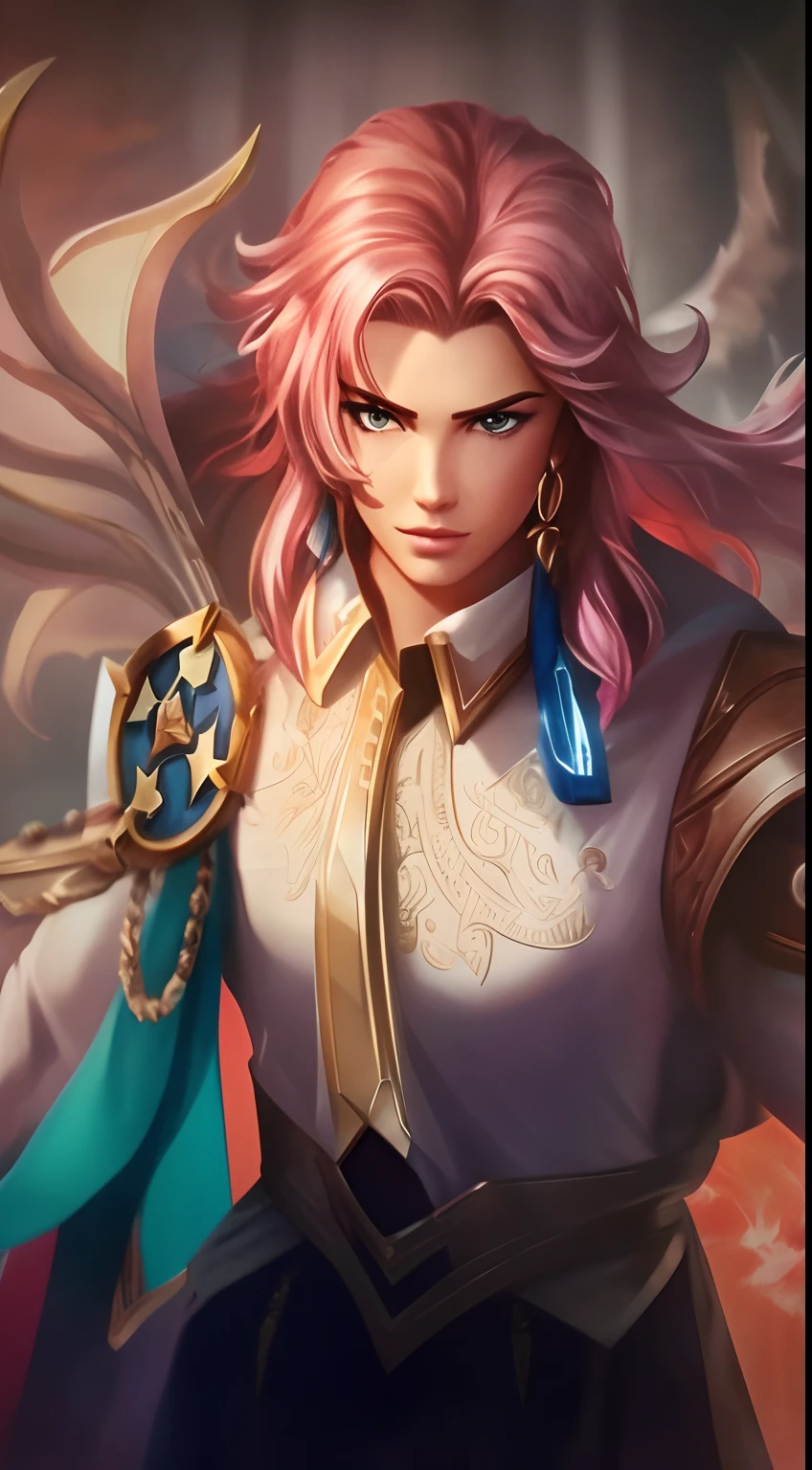 (the best quality, 4K, 8k, High resolutions, Masterpiece artwork:1.2), detailed and realistic cartoon, HQ comic style in vibrant surrealist colors, redesign the photo into a hand-drawn illustration.
