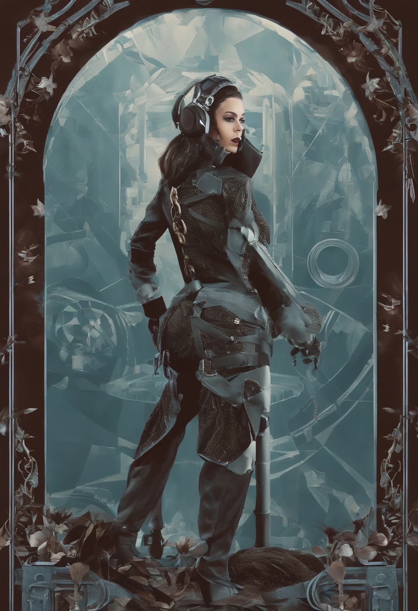 (8k,Masuter Piece:1.2、premier quality)、(Action en direct、Intricate details)、(1 milf、solo、The upper part of the body、Colossal) Costumes cyberpunk、affriolant avant-garde、Experimental appearance: Cheveux longs bleus courts bob、Une vraie peau maquillage dramatique、: affriolant,Costume sexy,Anti-system、Emplacement provocateur: Urban Art District、un sourire Underground music scene Leisure: Take part in punk shows、Create mixed media、Experiment with different subculture values: individuality、authenticity、creative expression Inspiration: Musique punk rock、Icons of the counterculture、Avant-garde artistic movements Personality traits: audace、audace、Non conventionnelles。