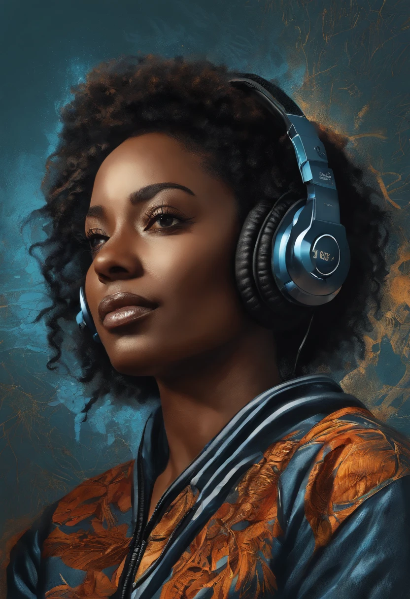 Centrage parfait, A black panther, Wear a student team jacket, porter des lunettes de soleil, Wearing Headphones, cheerfulness, Position debout, abstract beauty, centered, looking at the camera, facing camera, Proche de la perfection, dynamique, highly detailed, lisse, mise au point nette, 8k, High definition resolution, illustration, illustrations de Carne Griffiths et Wadim Kashin, fond blanc