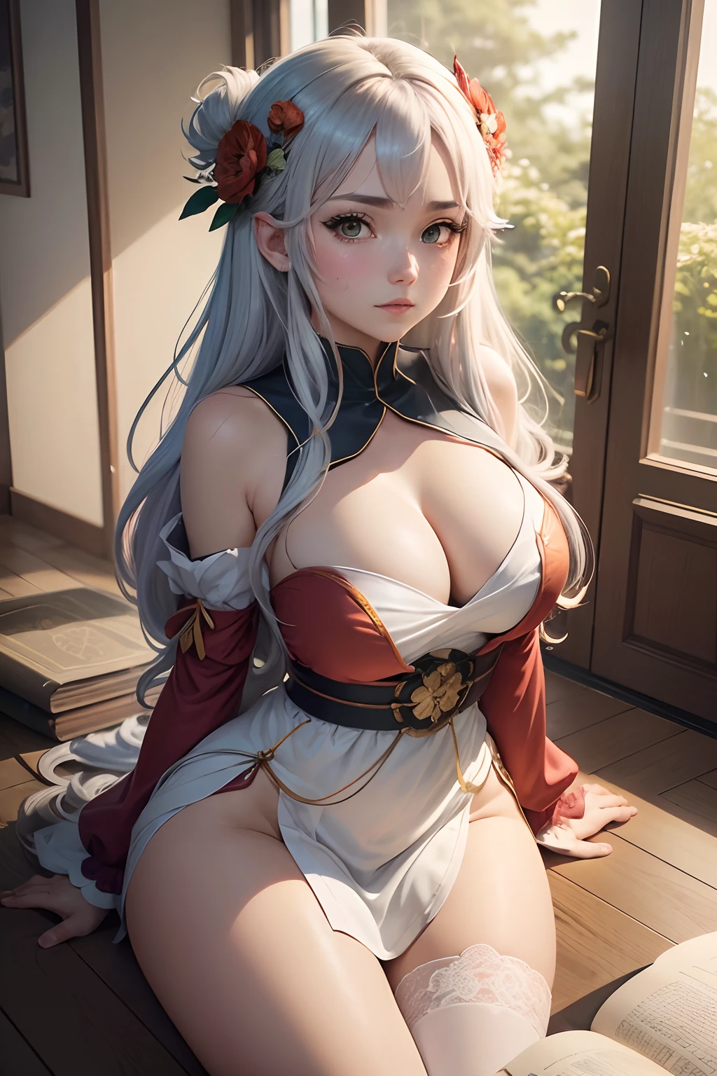 uma imagem de desenho animado de um homem e uma mulher . em uma floresta, Isekai, trending on devianart, capa de anime, ❤🔥🍄🌪, Genshin, Vanara, Valentina Embaralhamento, Pin no anime, Nixeu e Sakimichan, Anime Estilo Estrela, popular Isekai anime, estilo anime como destino/noite de estadia .