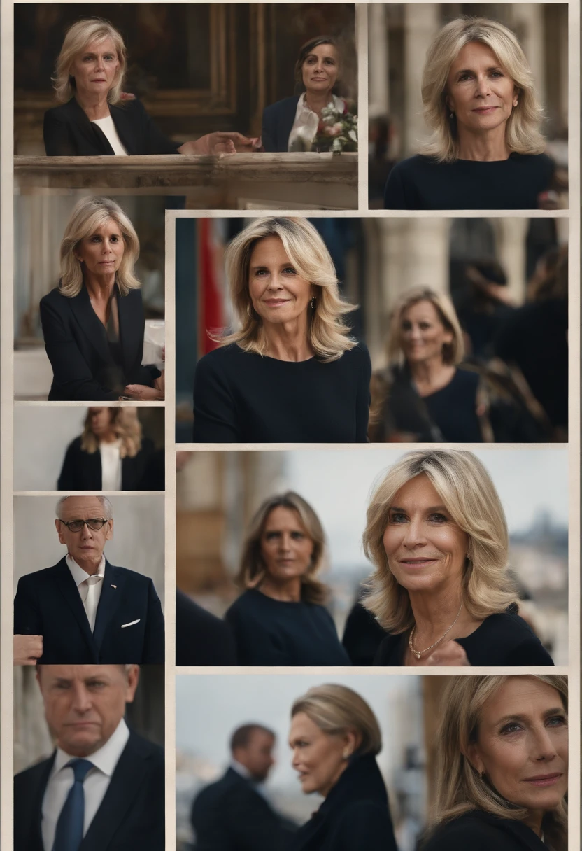 brigitte macron et marine lepen nue