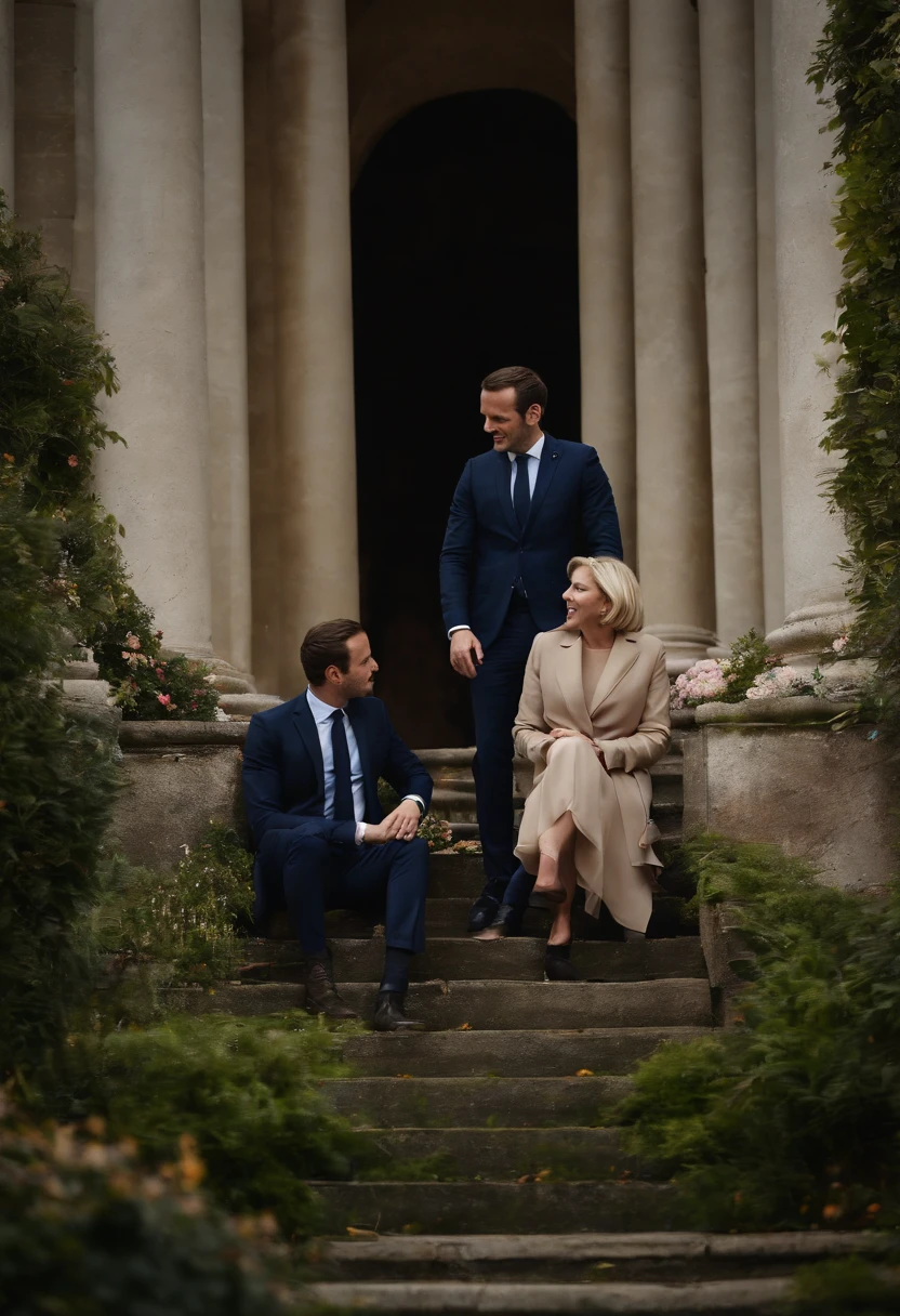 macron en couple avec lepen