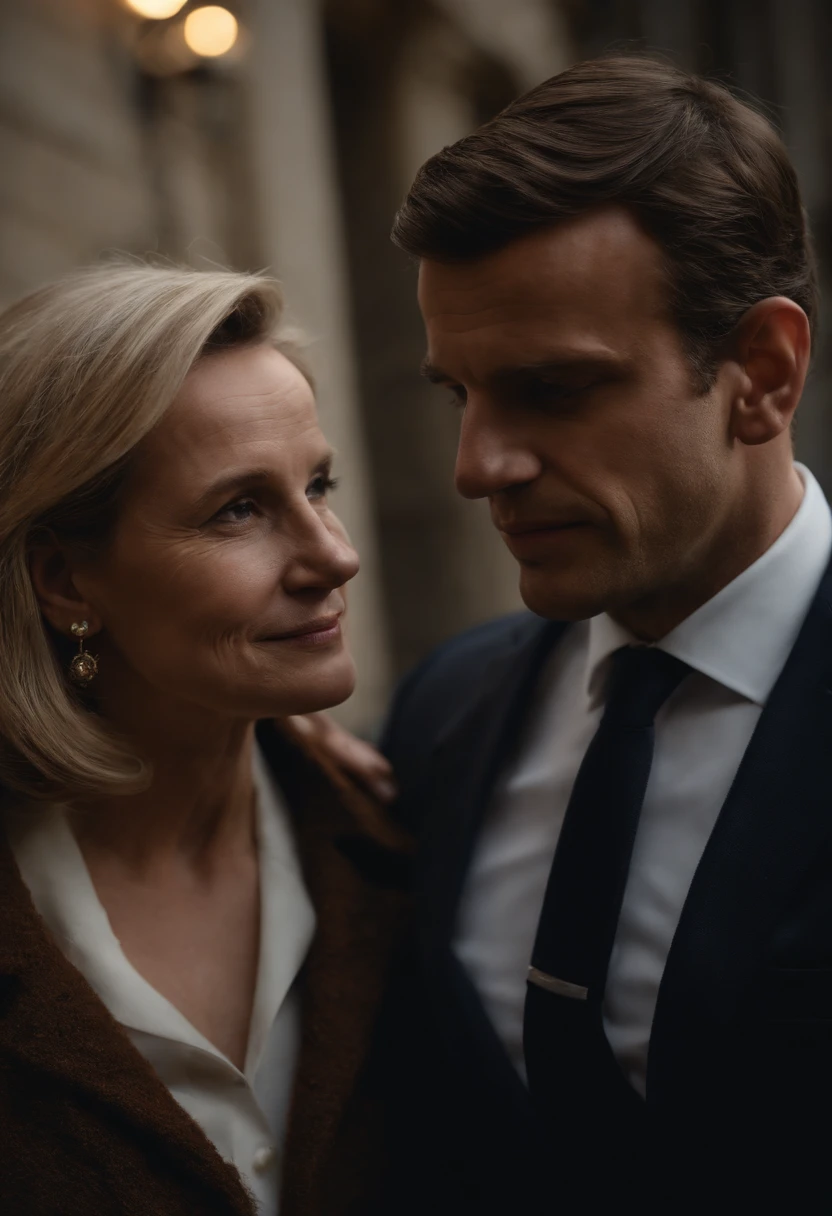 macron en couple avec lepen