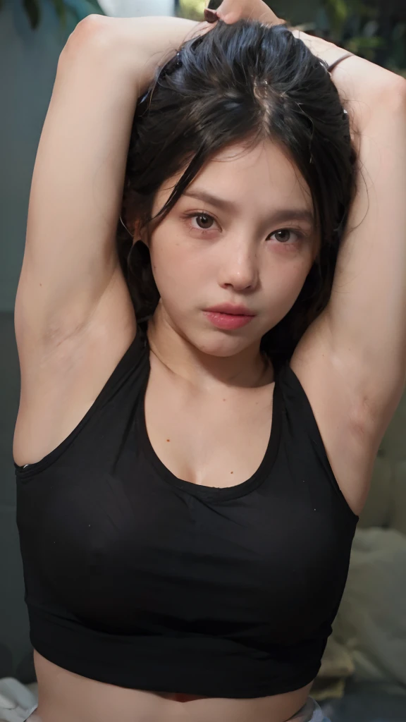 Japanese,  female,  woman,  femenine,  woman,  female,  asian,  abs,  muscular,  muscle growth,  abs,  biceps,  Big biceps, boobs,  big ,  naked,  topless,