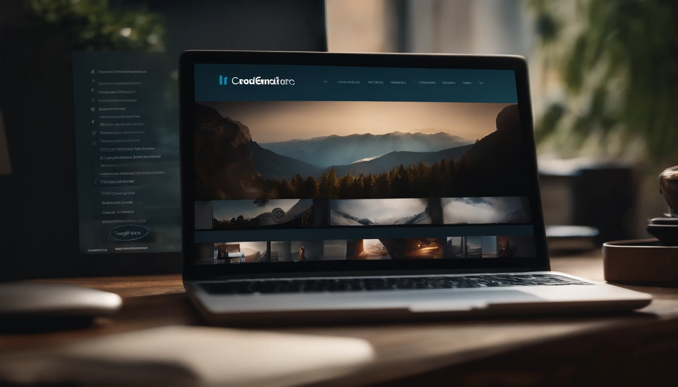 create a perfect linkedin banner of a video editor