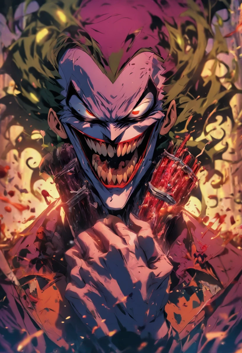 Joker combines bodies with Carnage
