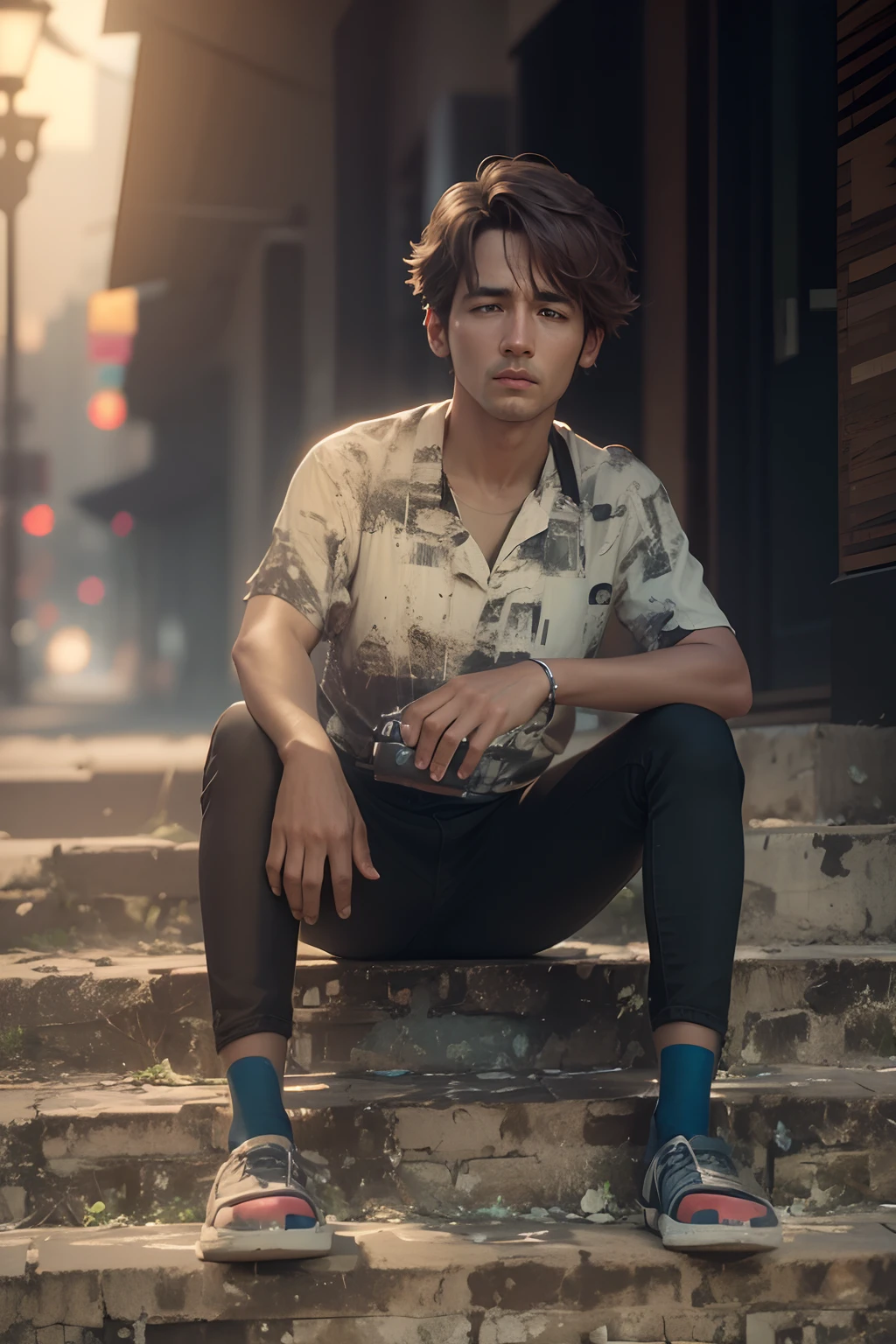 Realistic colour grading