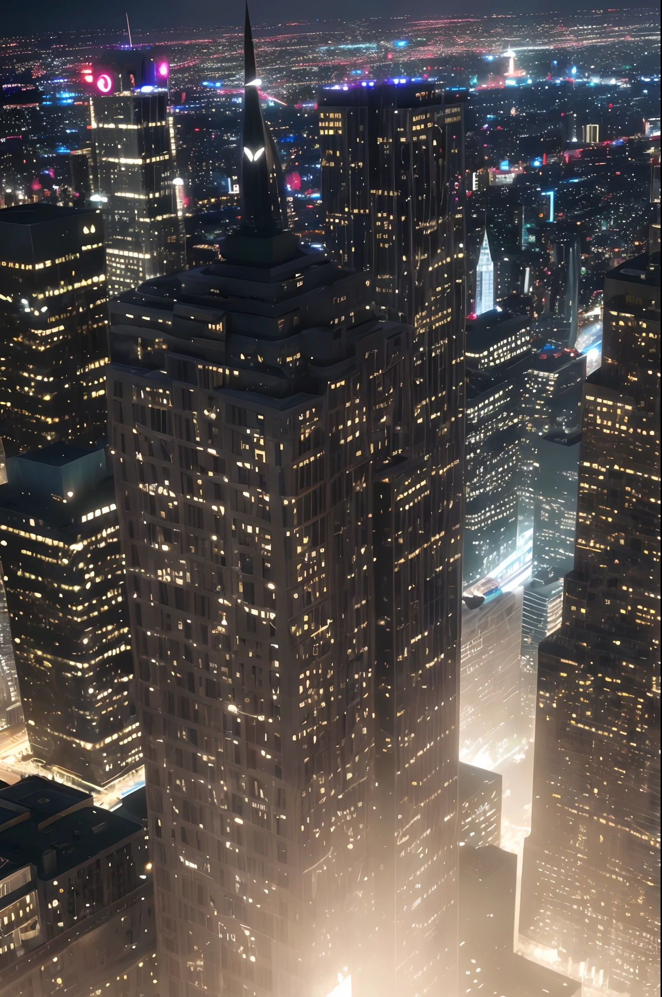 batman in a black suit standing in front of a city at night, from movie batman, film still of batman, still from the dark knight, in batman movie still cinematic, still image from batman movie, the dark knight, dark knight, Christian Bale as batman, jason statham as batman, in batman, david spade as batman, the batman, chris nolan movie