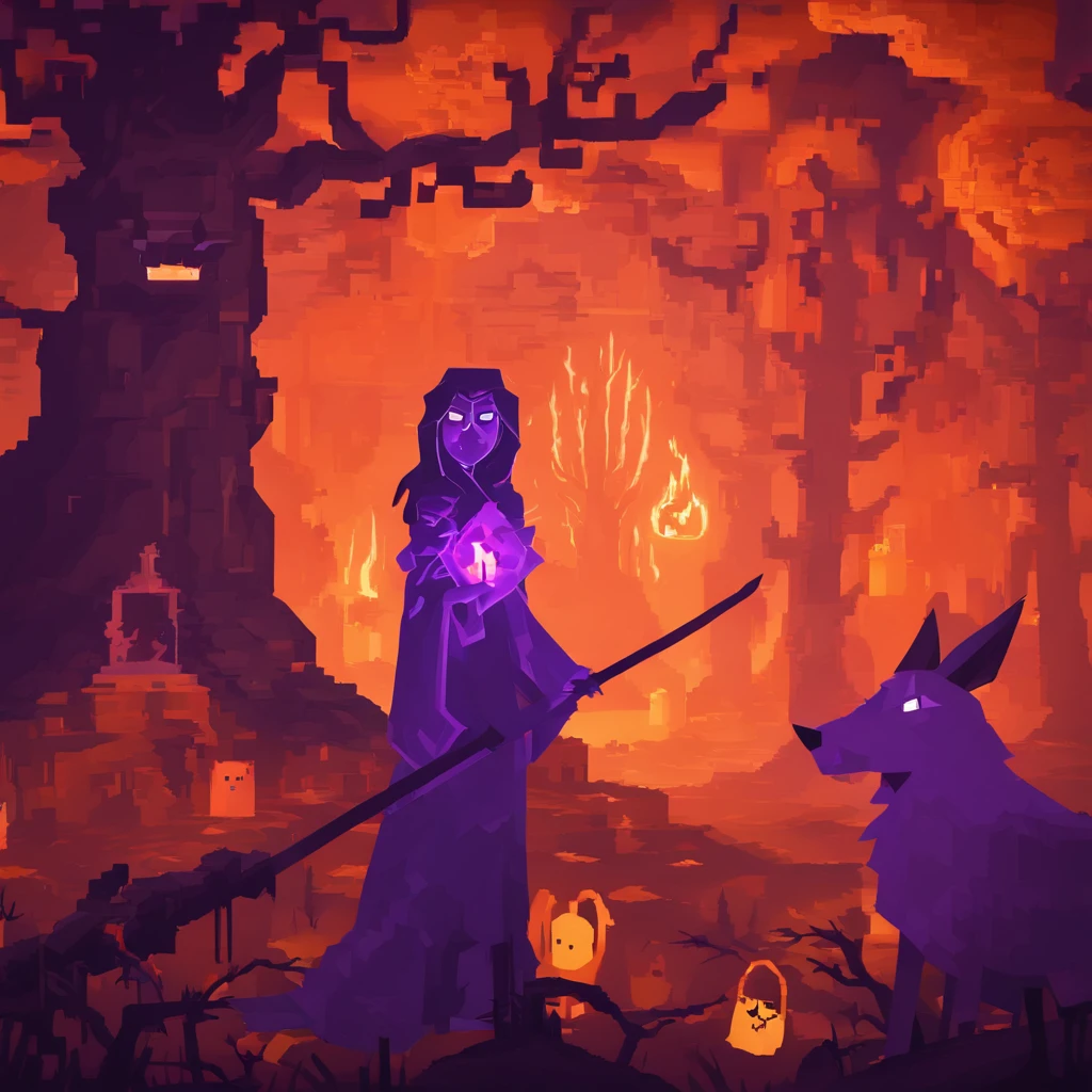 "(best quality, highres, ultra-detailed), The goddess casting mystical glowing spells in a haunted forest, orange and purple hues, portraits, vivid colors, extreme detail description, sharp focus, physically-based rendering, studio lighting, horror, witch, magical, eerie atmosphere, swirling fog, ethereal glow, ancient trees, twisted branches, moonlit sky, mysterious shadows, spellbinding, enchanting, hauntingly beautiful"